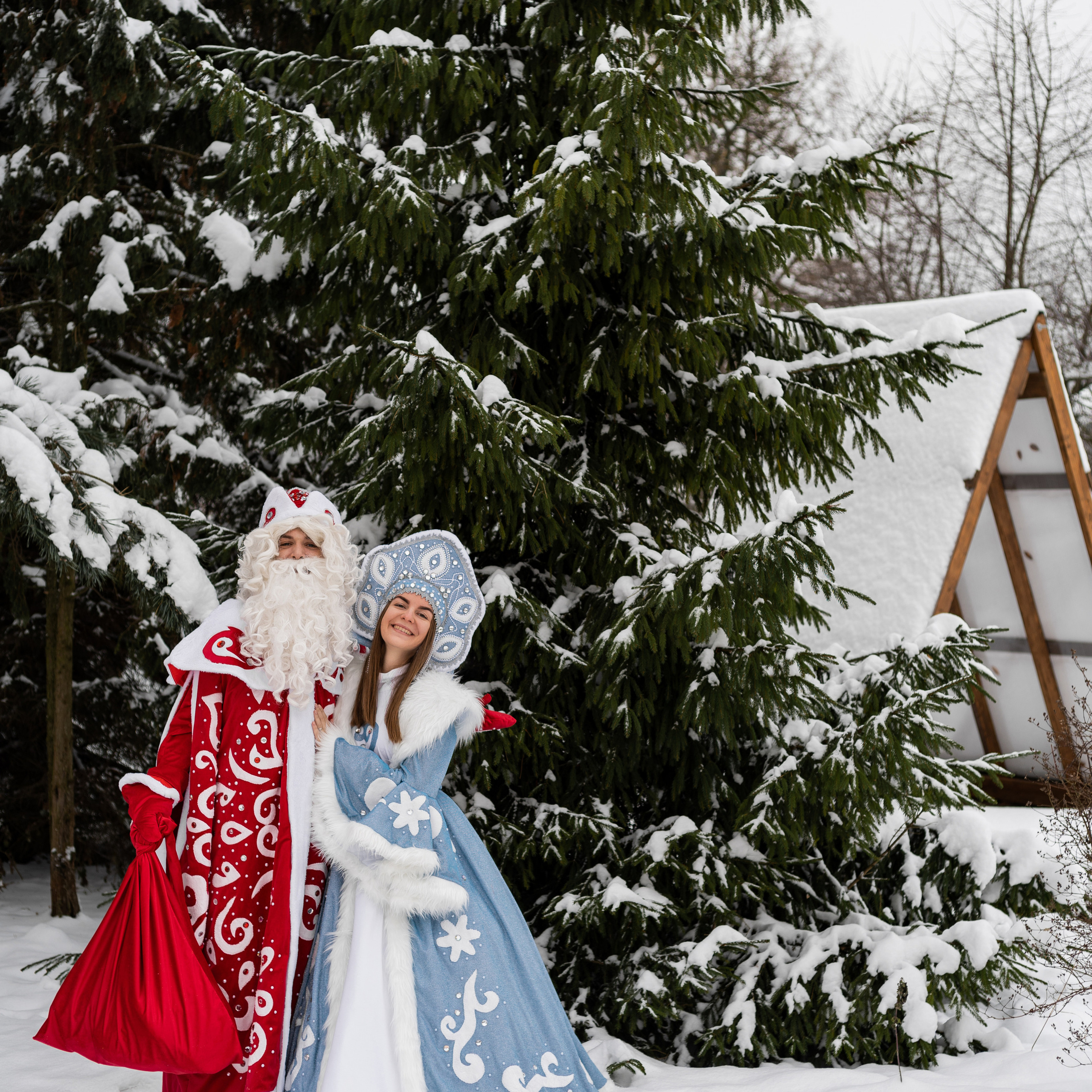 Дед мороз и Снегурочка