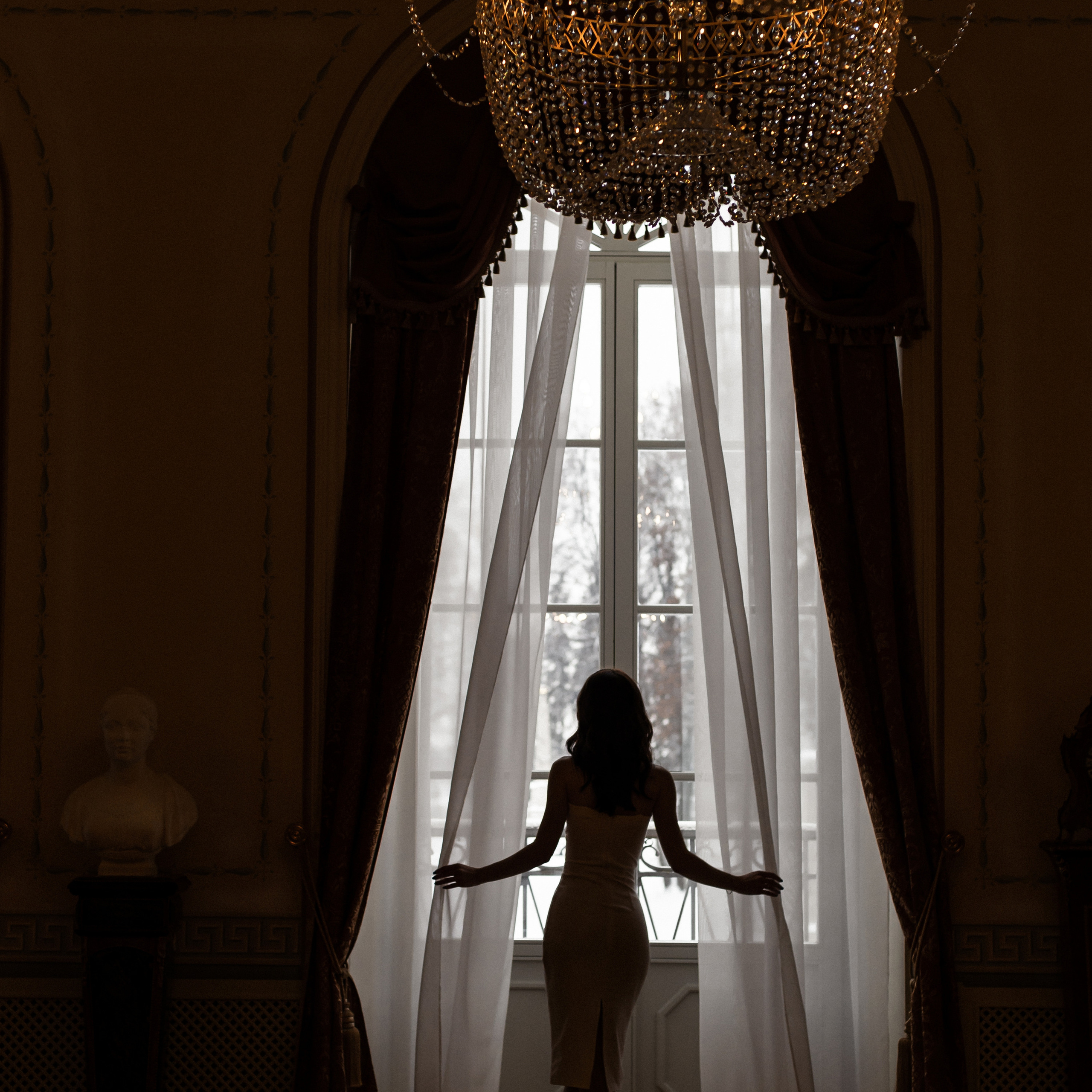 Роберт и Катя (в усадьбе)