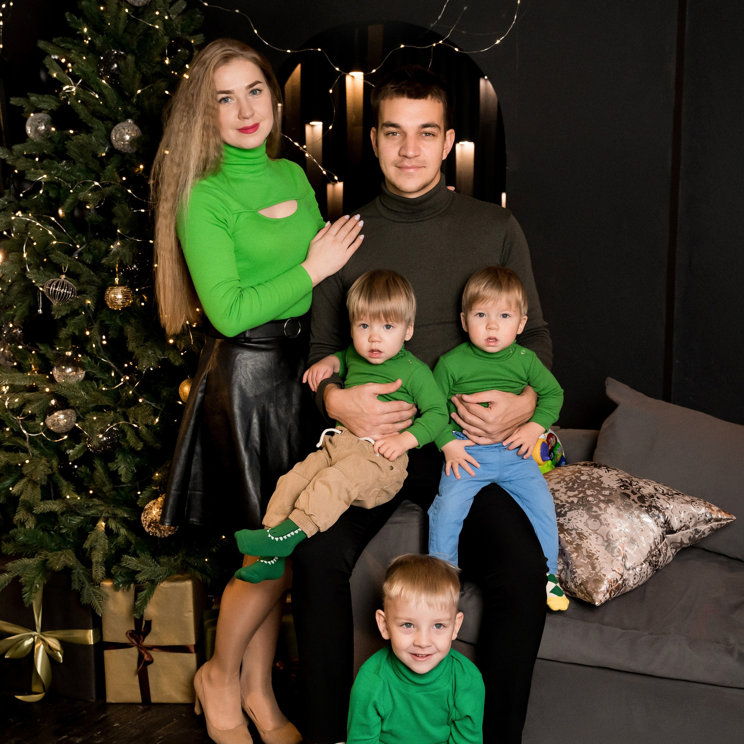 Настя и её большая семья!