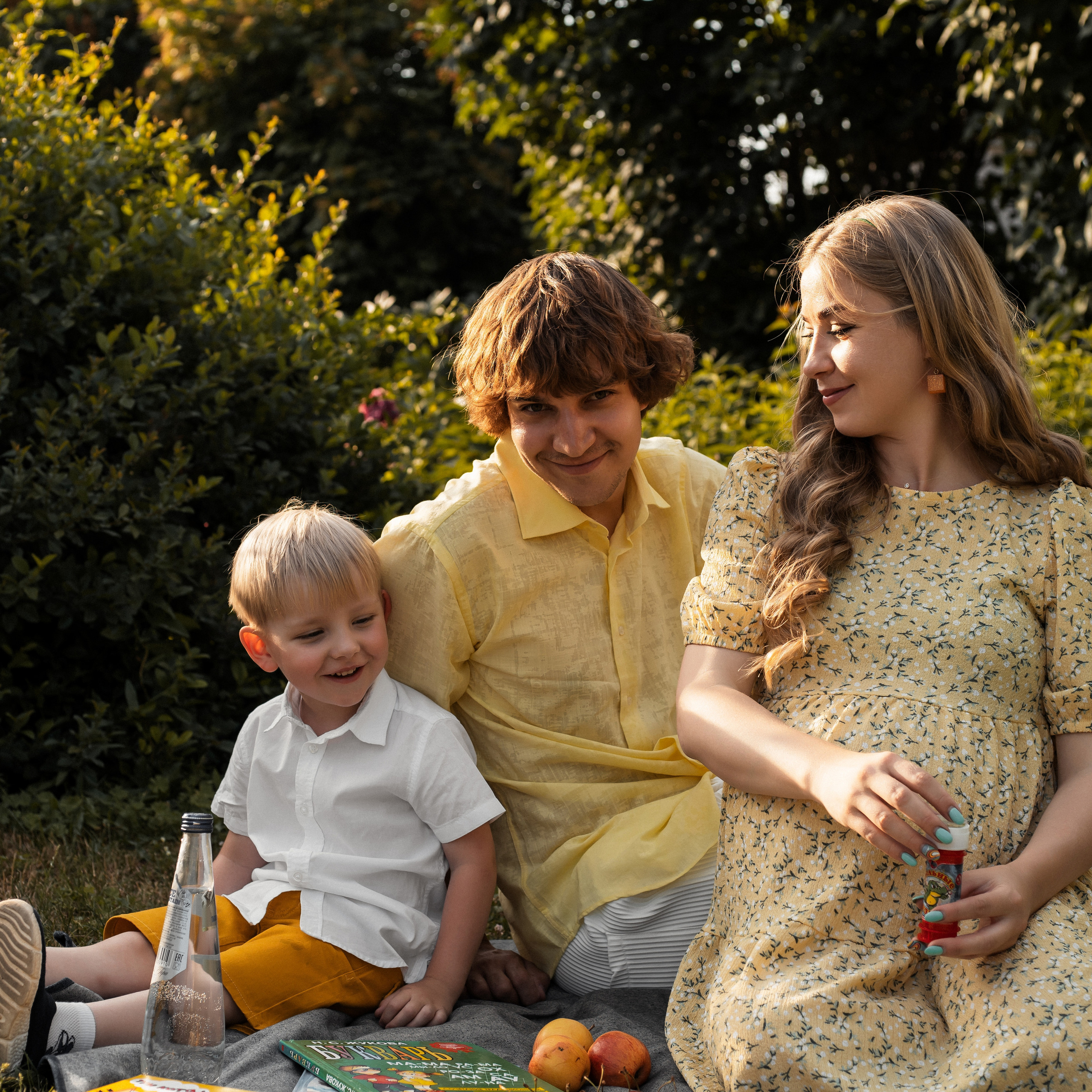 Настя и её семья