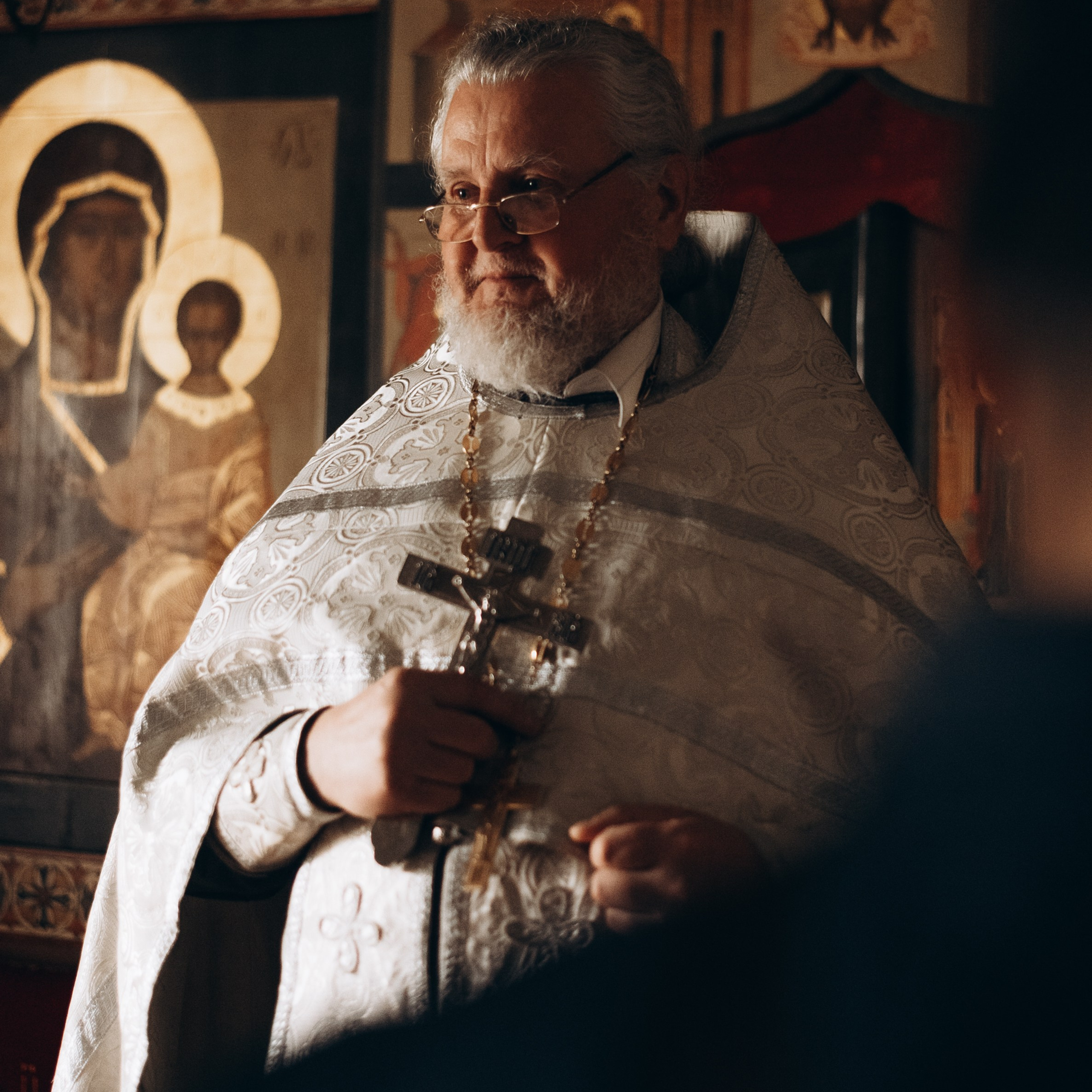 Крещение в Свято-Лукиановой пустыни, г. Александров