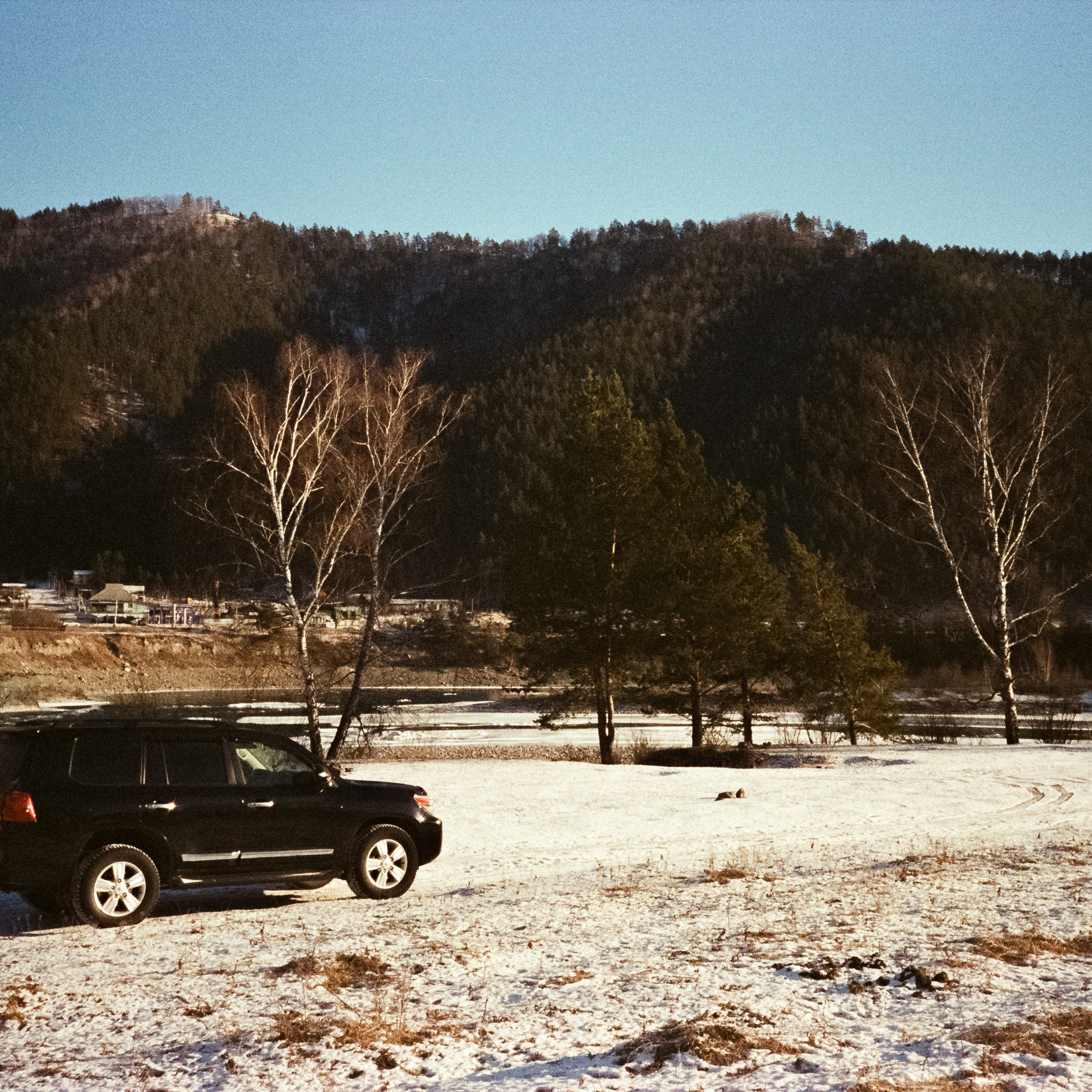 Скалы Зубы Дракона в солнечную погоду / 18 декабря 2023 года (-20℃)