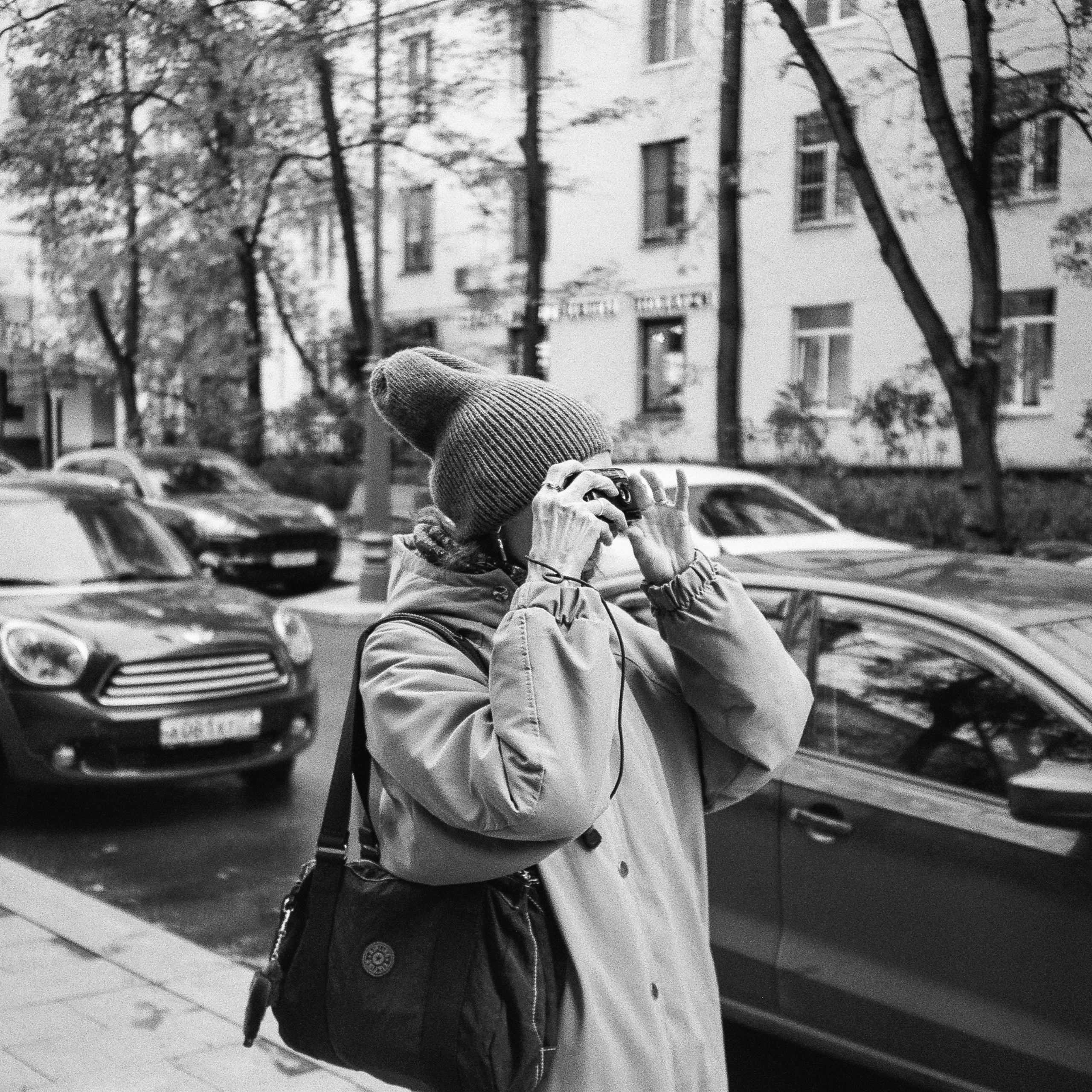 Chinon Auto 3001 / Ilford Pan 400 / Театр Моссовета, Театр Российской Армии