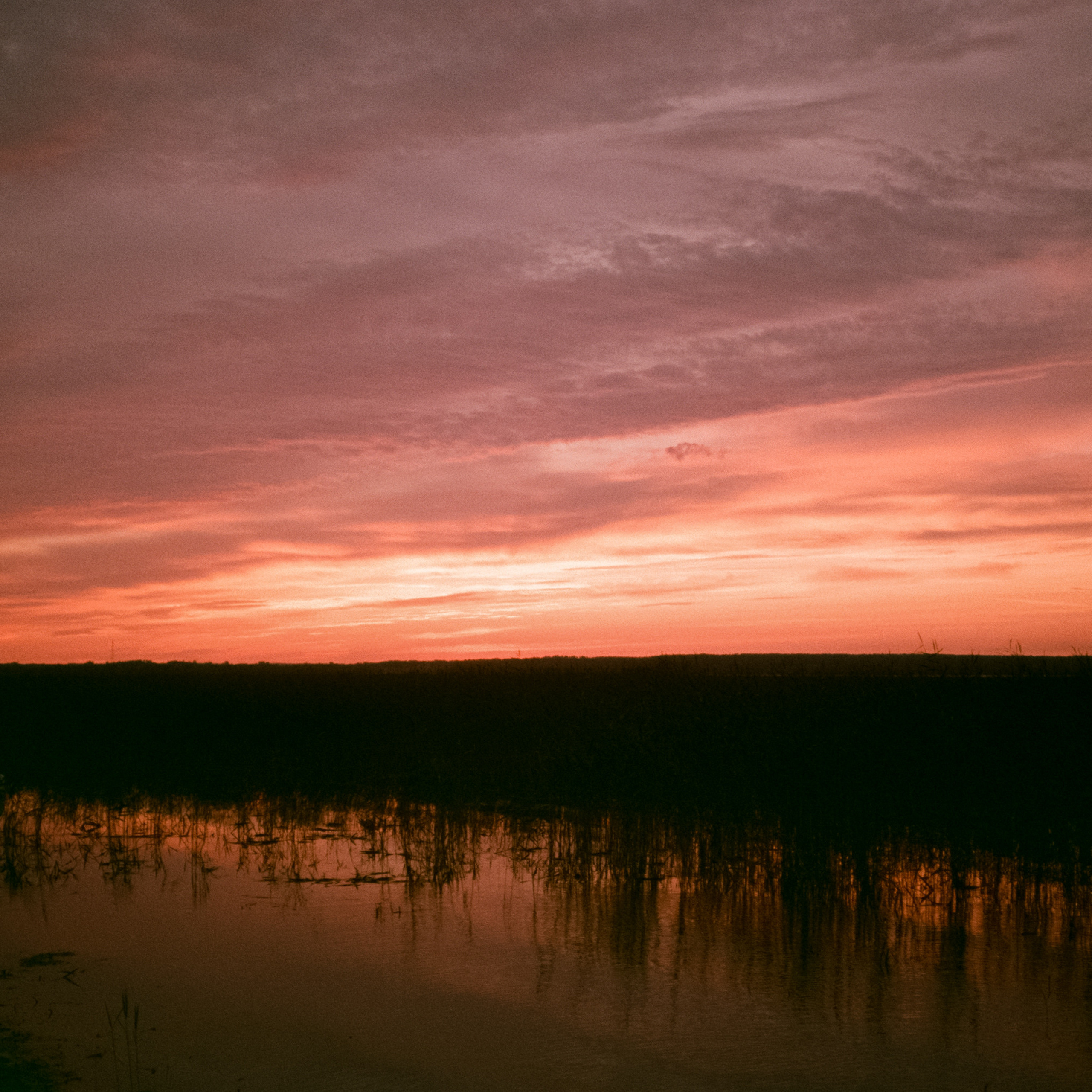 Удивительный восход на озере Отрадном / Konica Centuria 400 (просрочка)