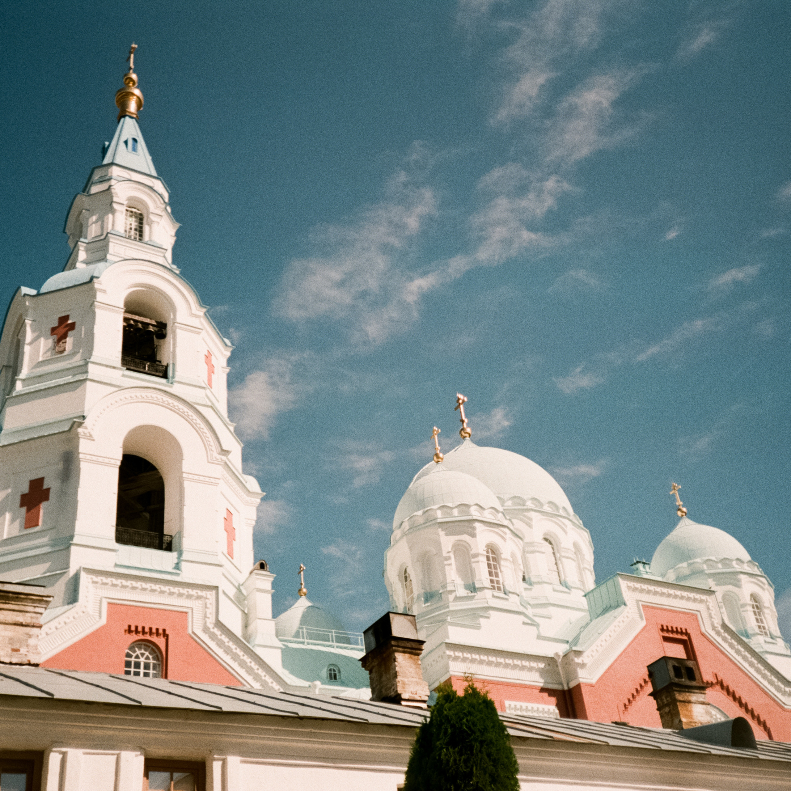 Остров Валаам и остров Каменистый на Cinestill 400D