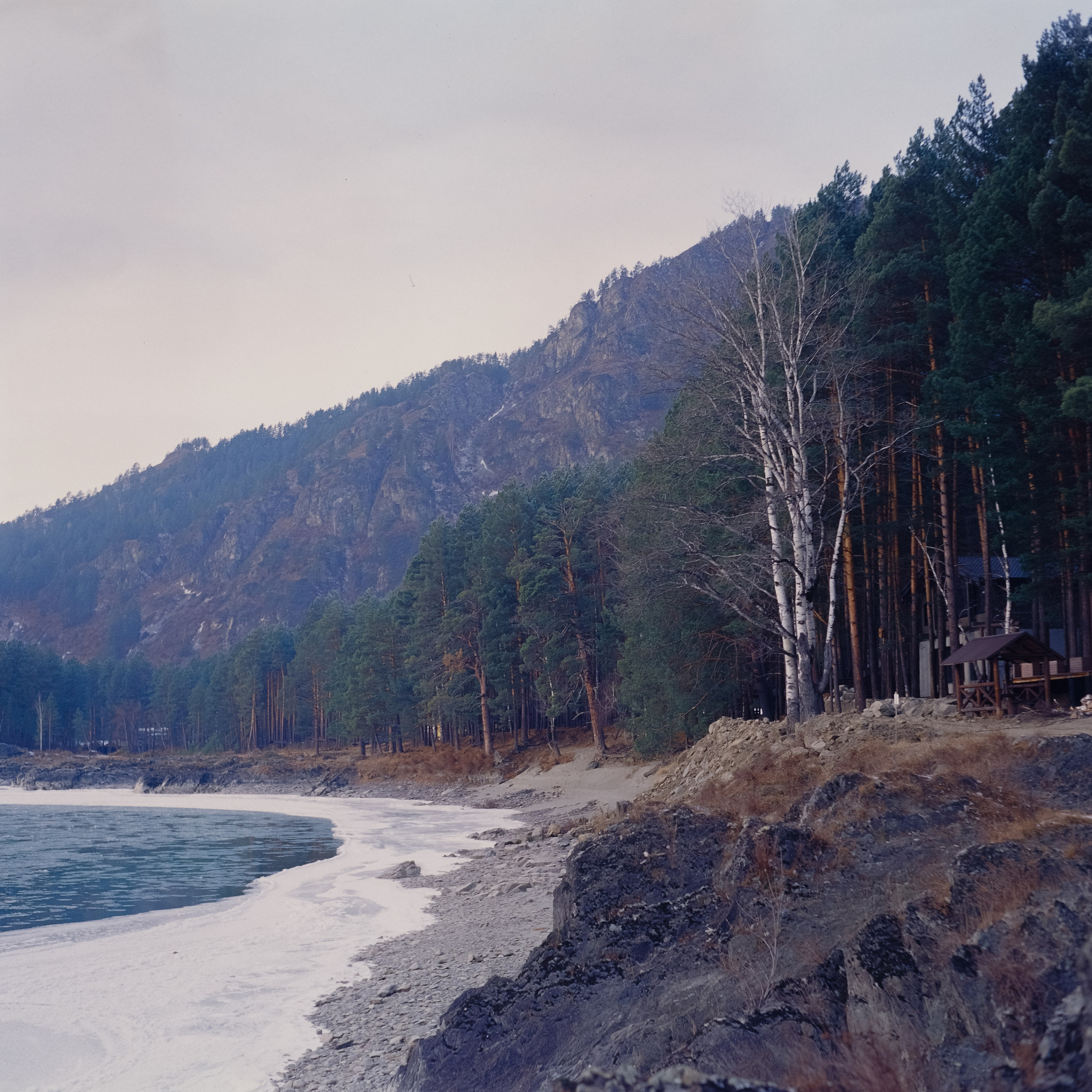 База Сила Алтая / 16 декабря 2023 года (-18℃)  / Kodak Ektachrome 100VS