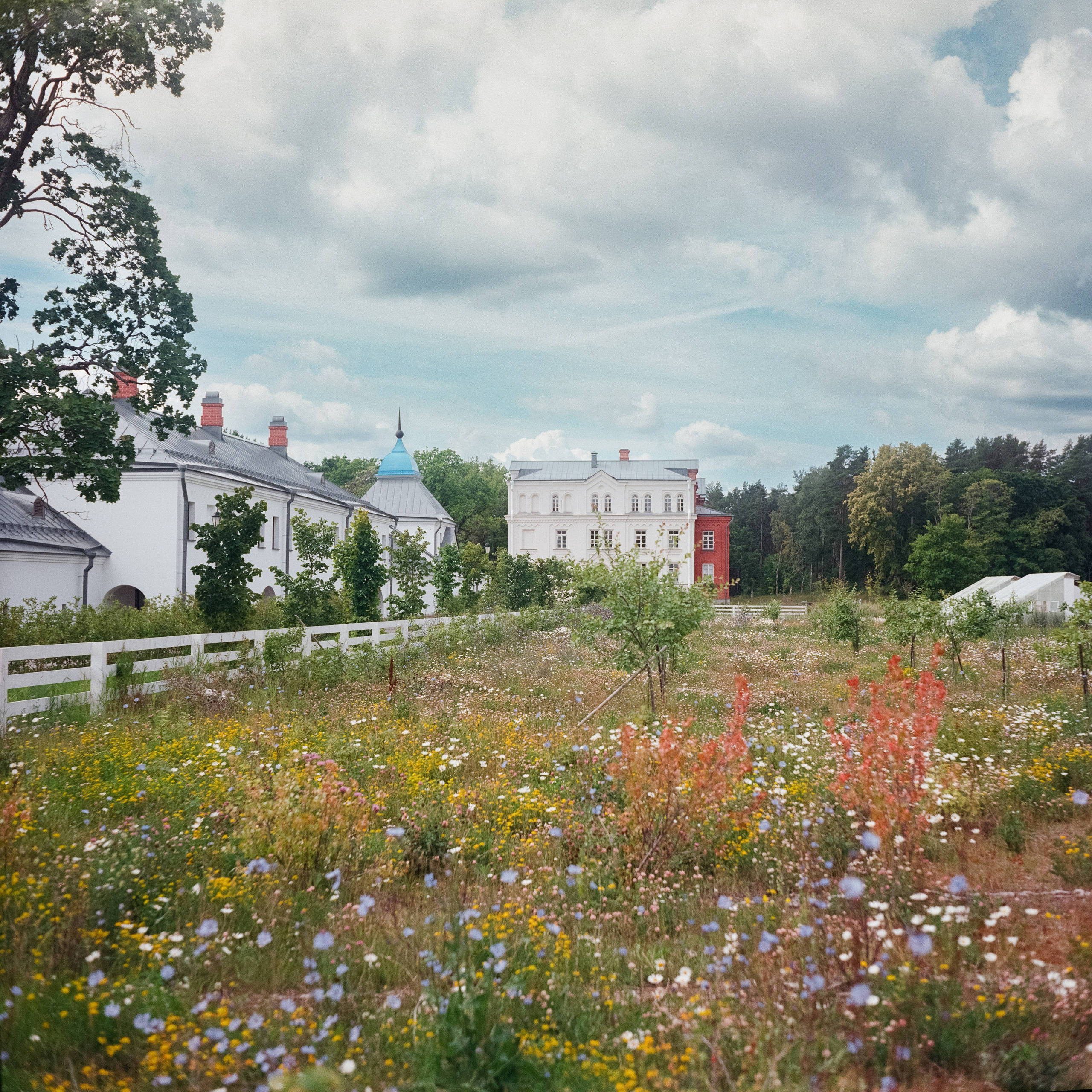 Коневский монастырь, остров Коневец / Super Fujica-6 / Fujifilm NPL 160