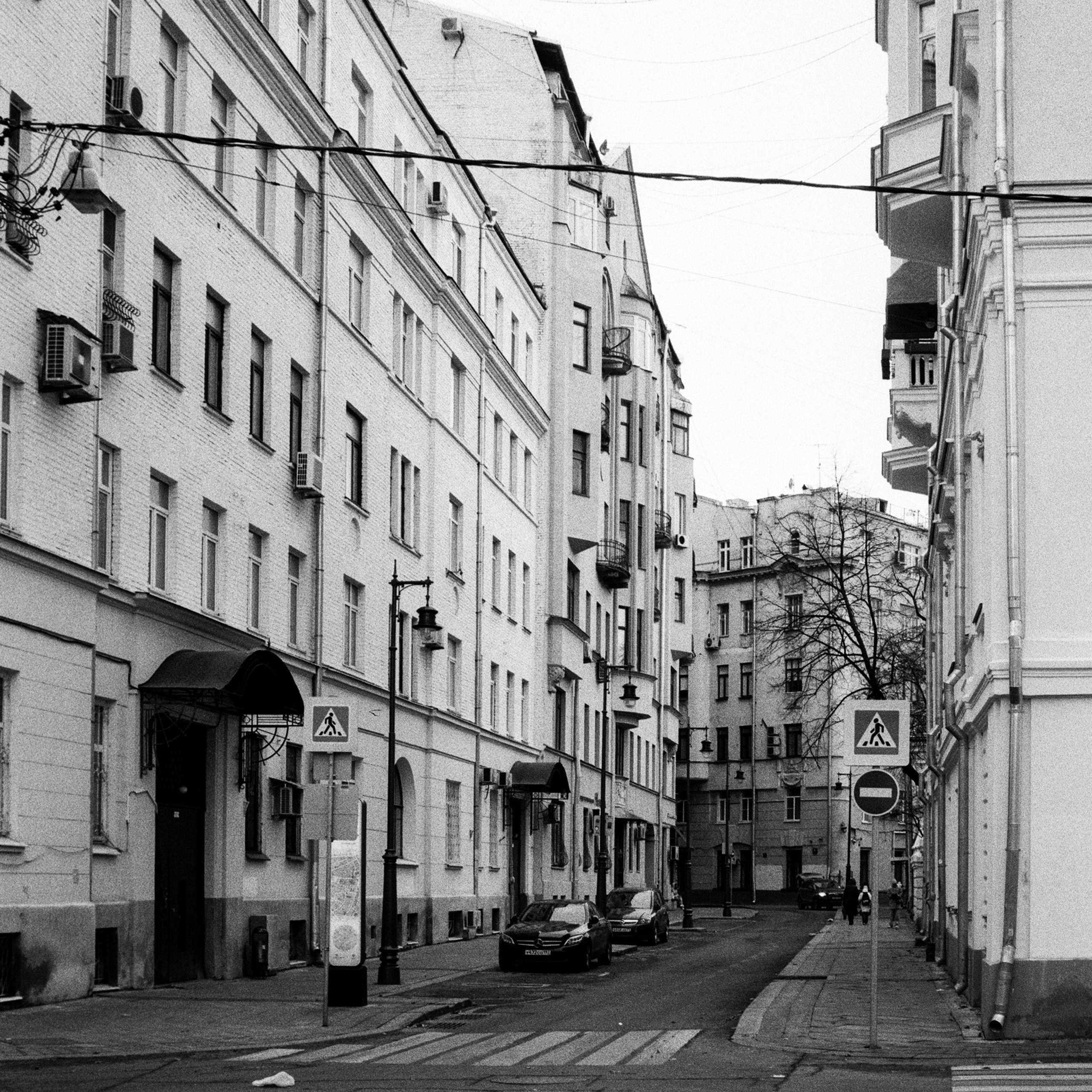 Чистые пруды, Покровка, Потаповский переулок / Ricoh FF-1