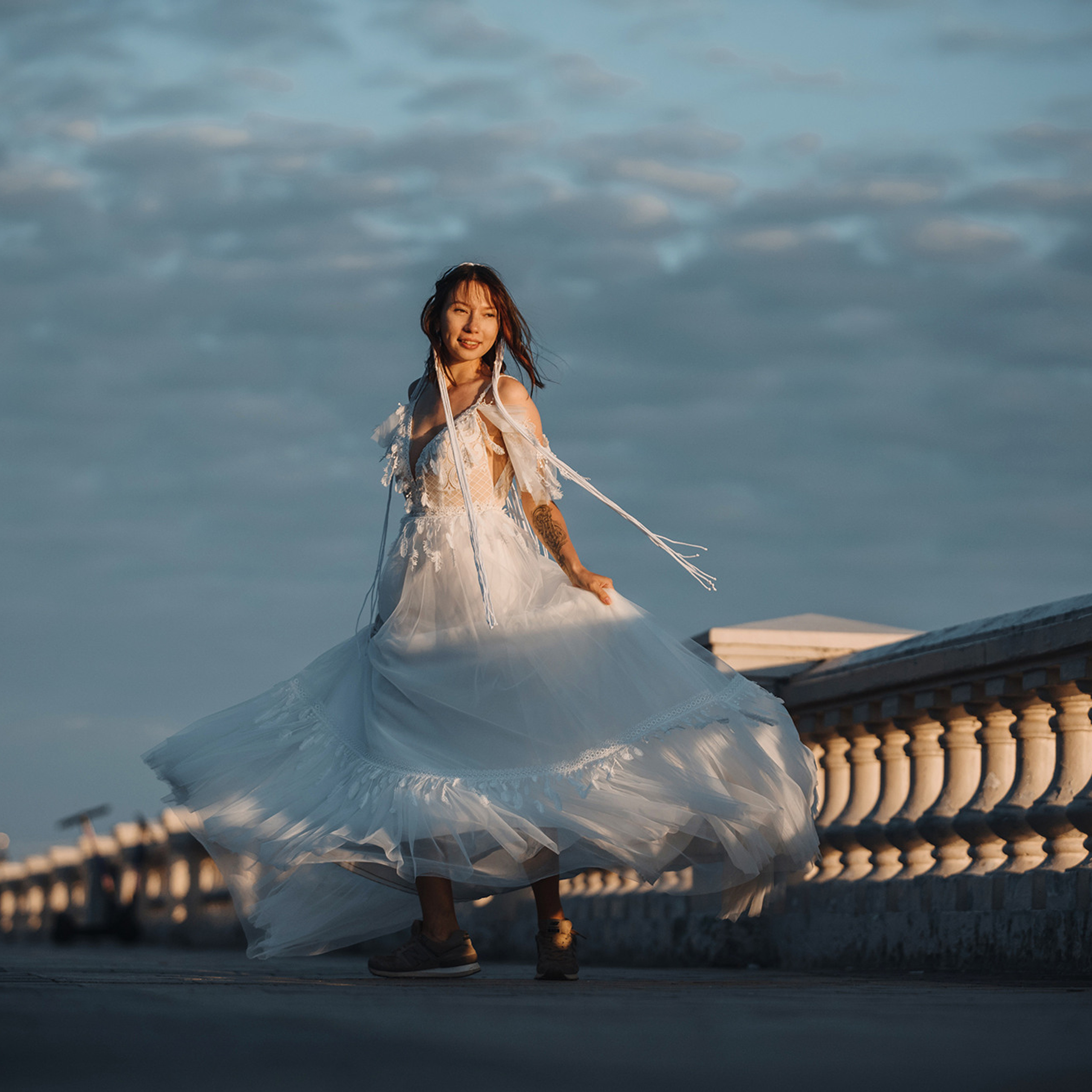 Алина, Линар и Детта в Нижнем Новгороде. Фотограф Анна Тюрина