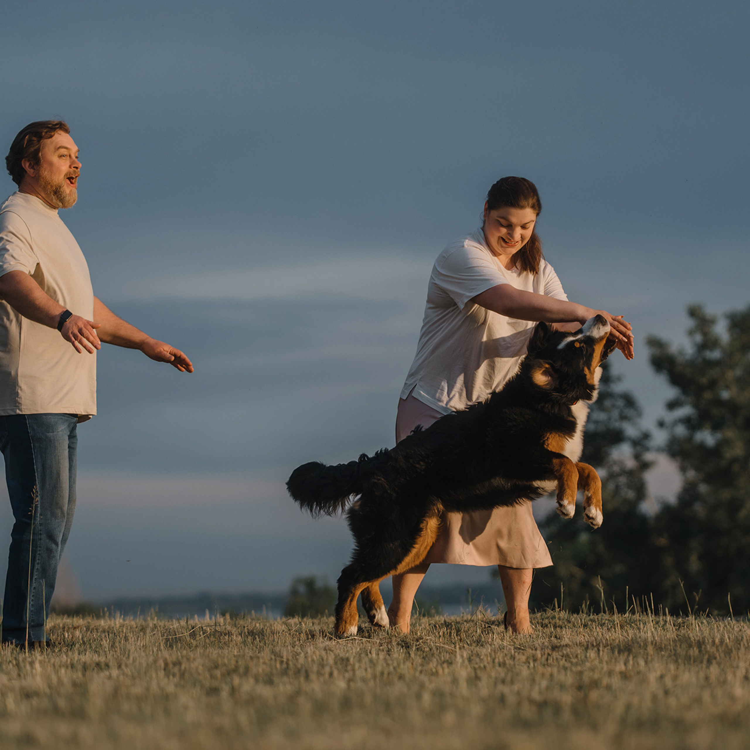 Оля и семья. Фотограф Анна Тюрина