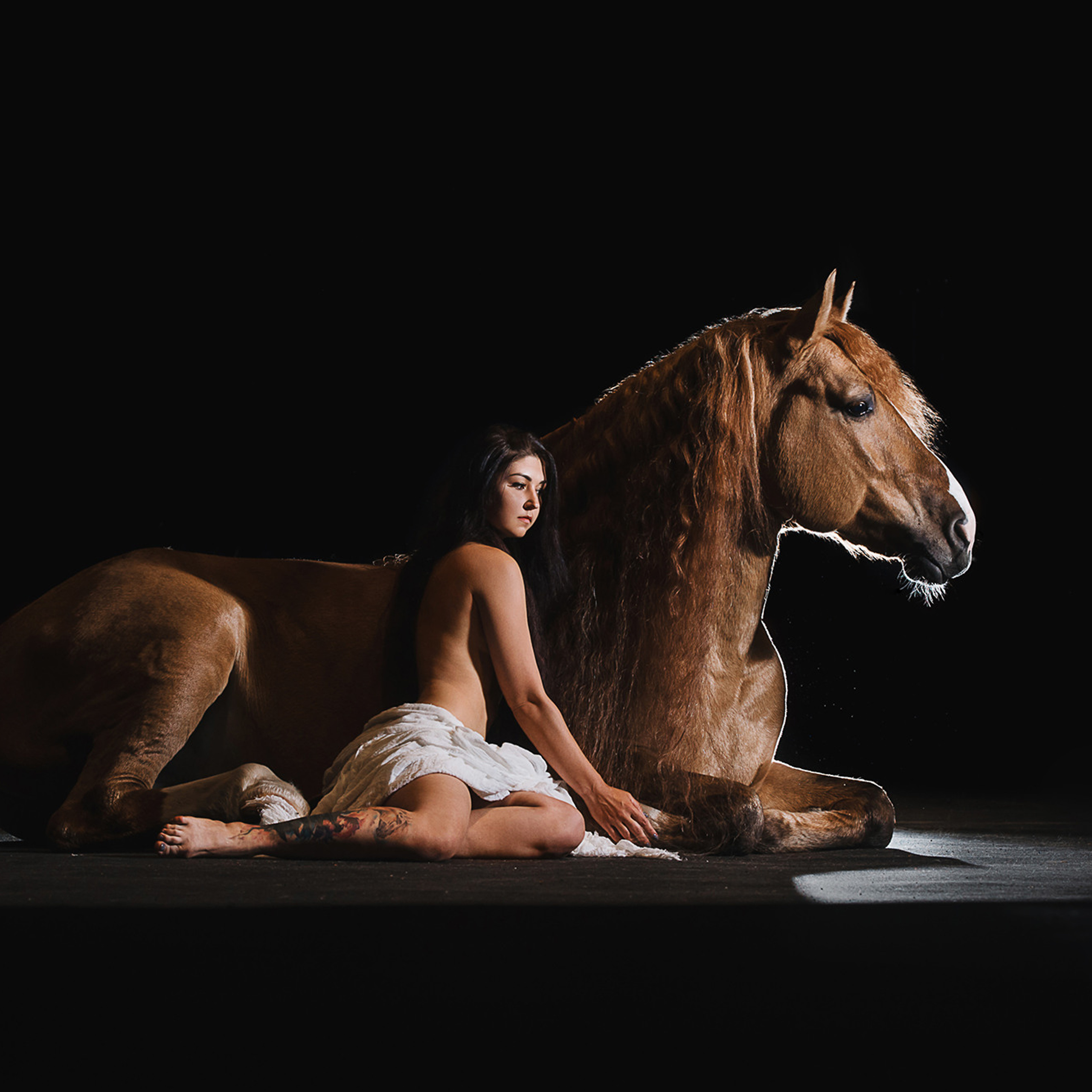 Маргарита и её кони. Фотограф Анна Тюрина