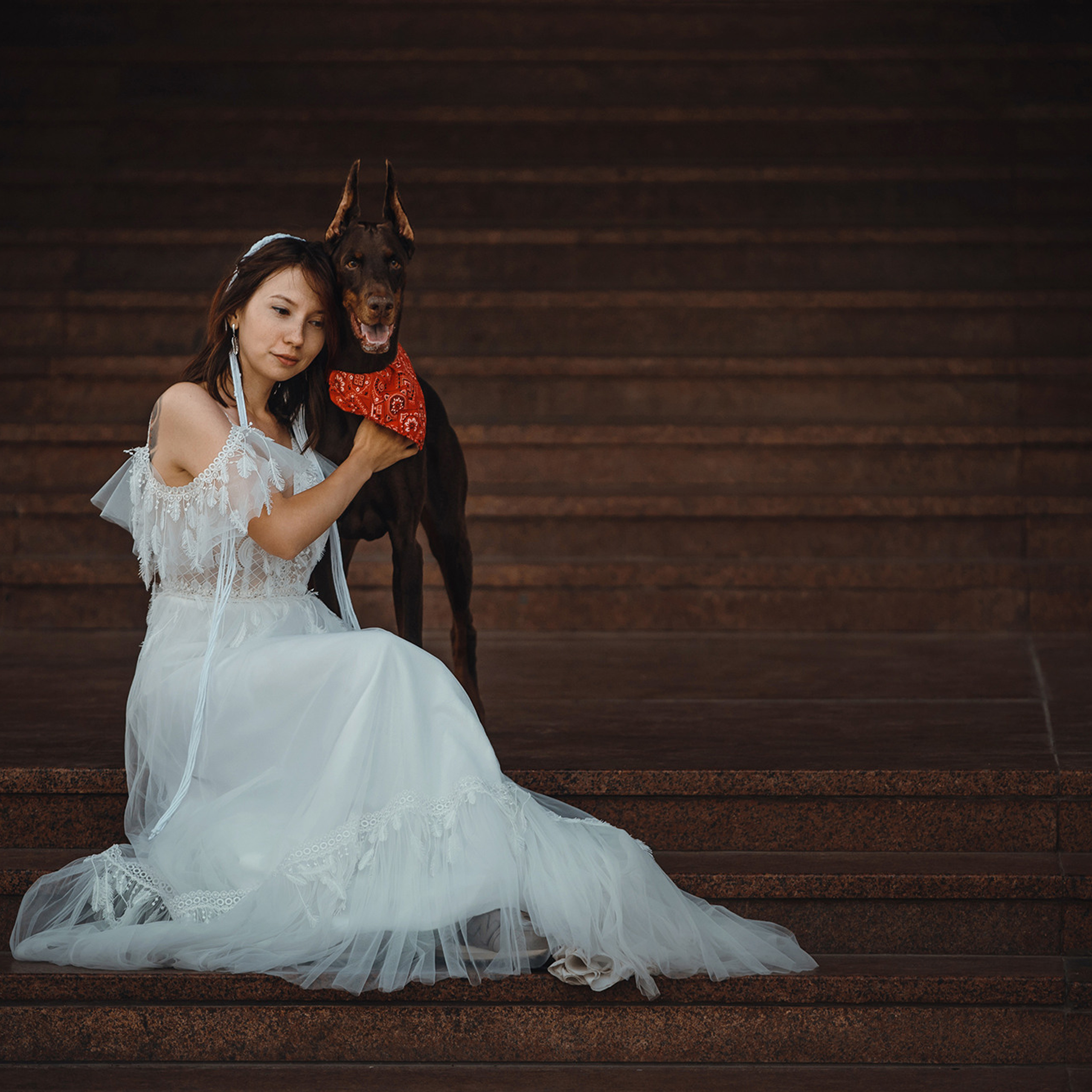 Алина, Линар и Детта в Нижнем Новгороде. Фотограф Анна Тюрина