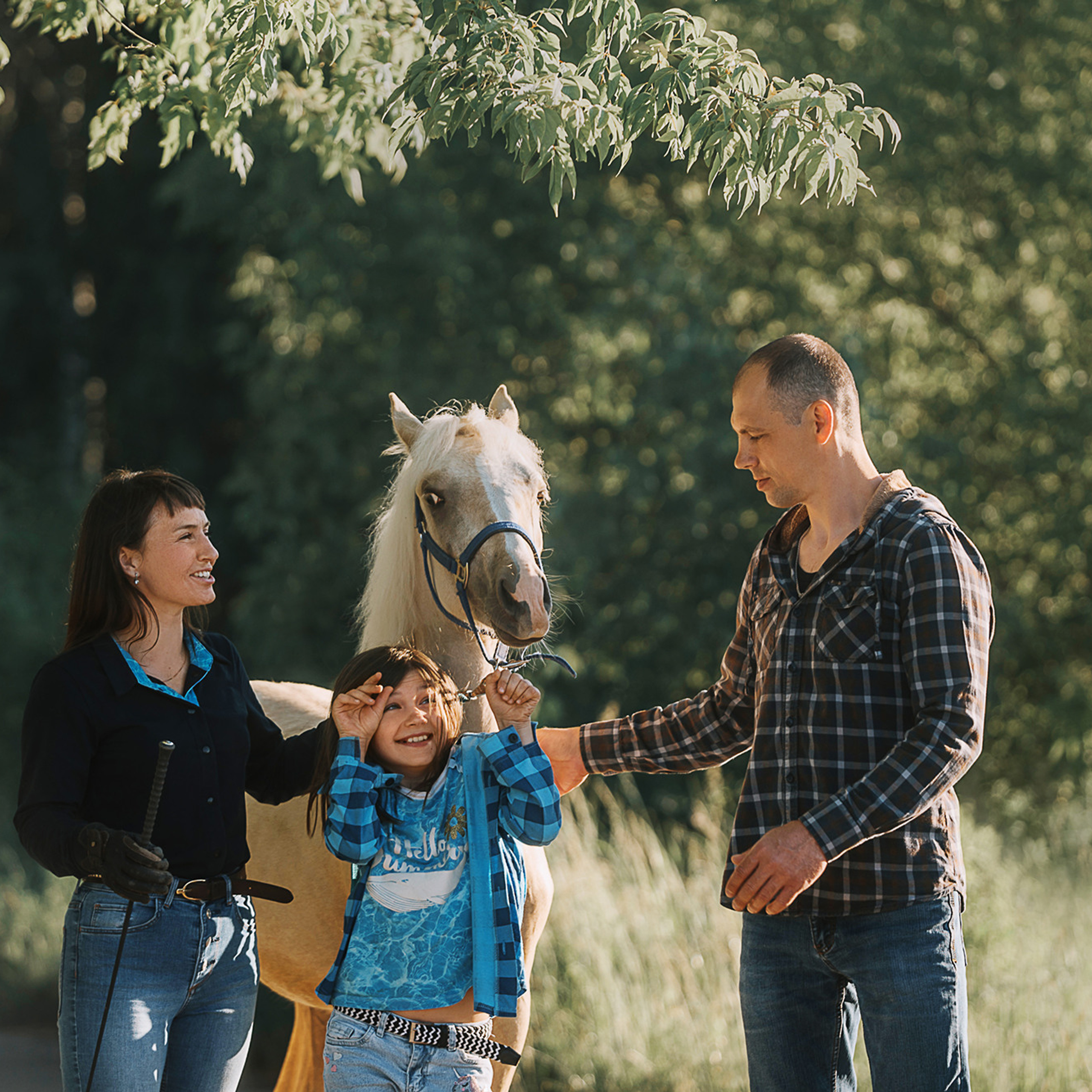 Евгения и семья. Фотограф Анна Тюрина