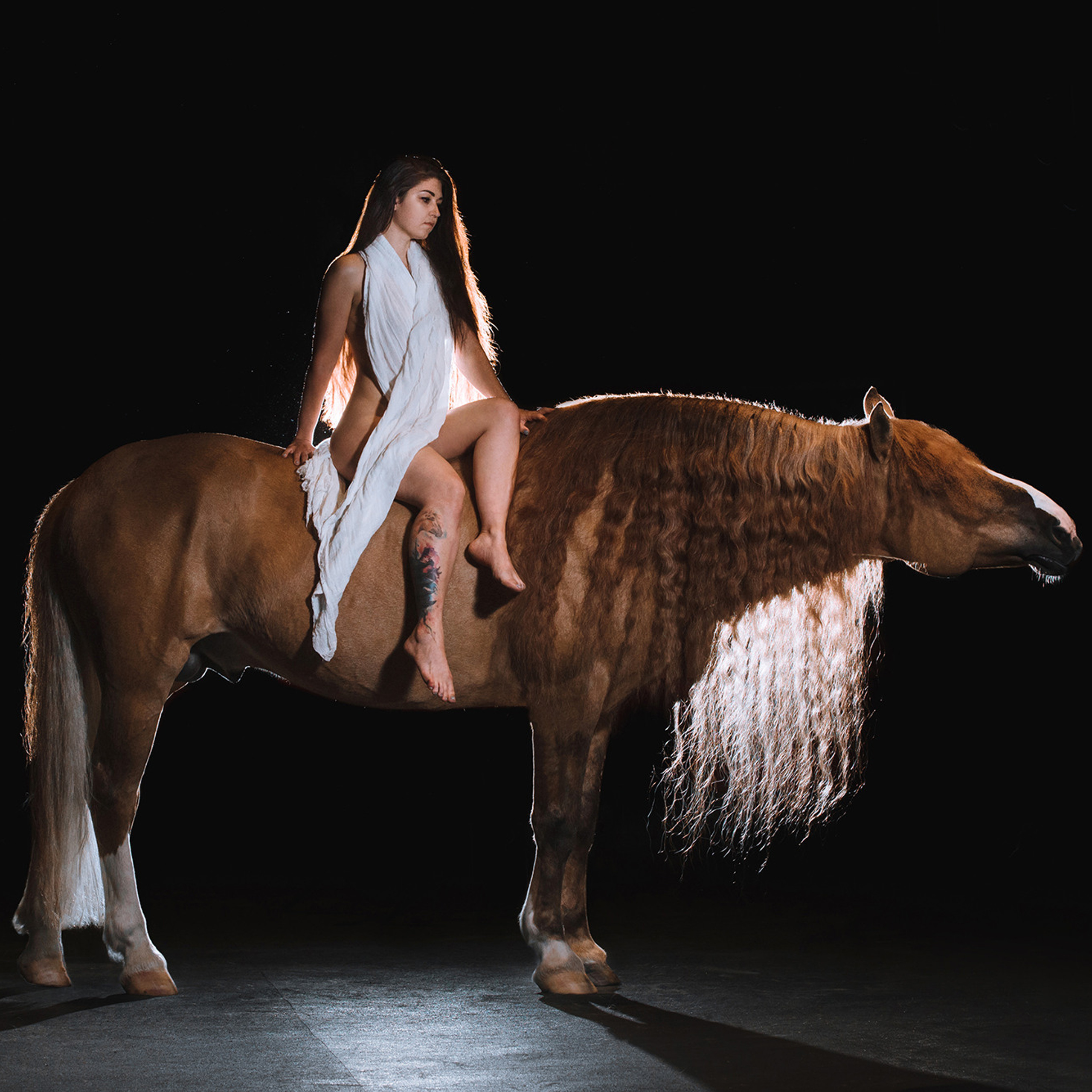 Маргарита и её кони. Фотограф Анна Тюрина
