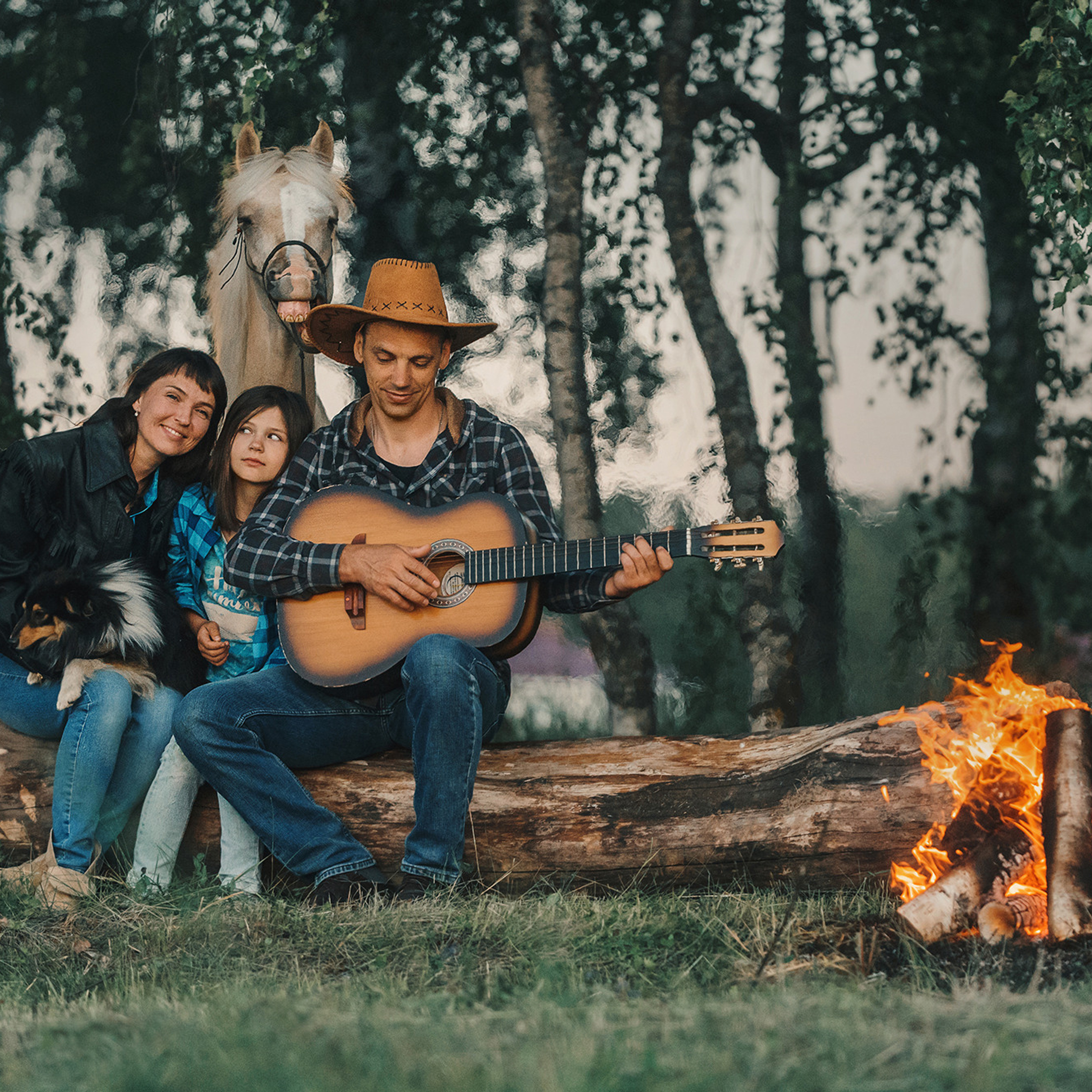 Евгения и семья. Фотограф Анна Тюрина