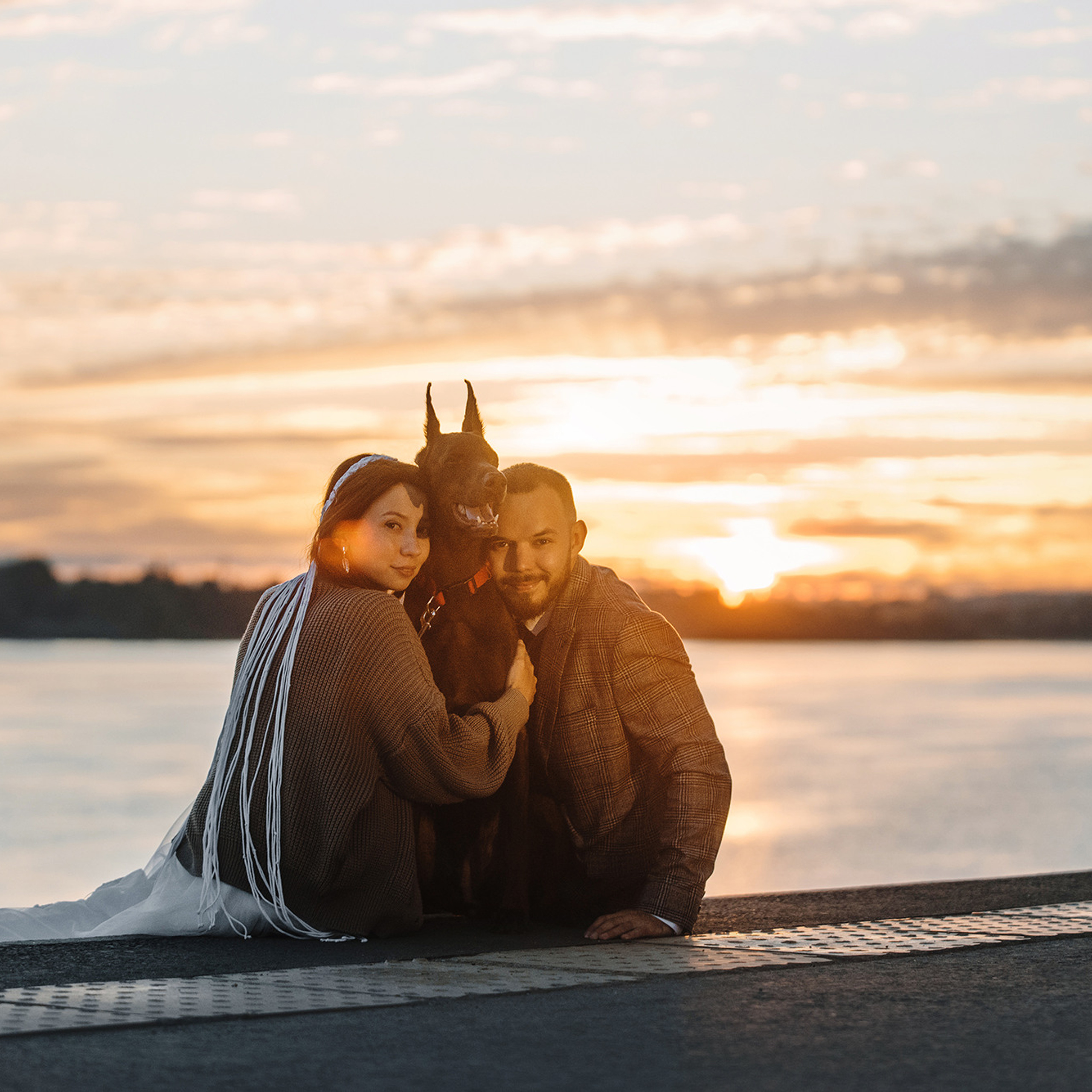 Алина, Линар и Детта в Нижнем Новгороде. Фотограф Анна Тюрина