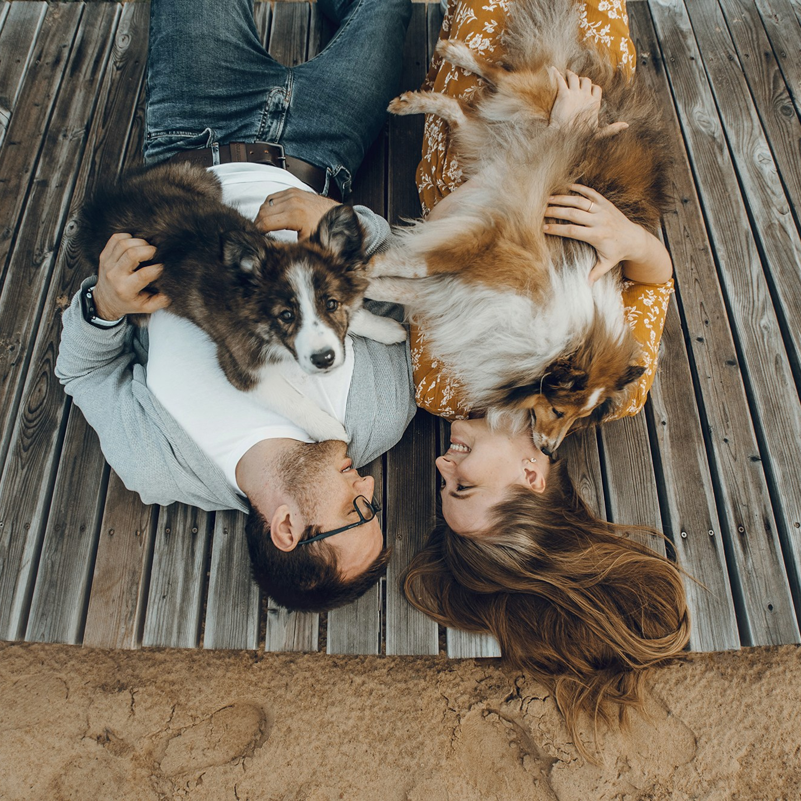 Человек и его друзья. Фотограф Анна Тюрина