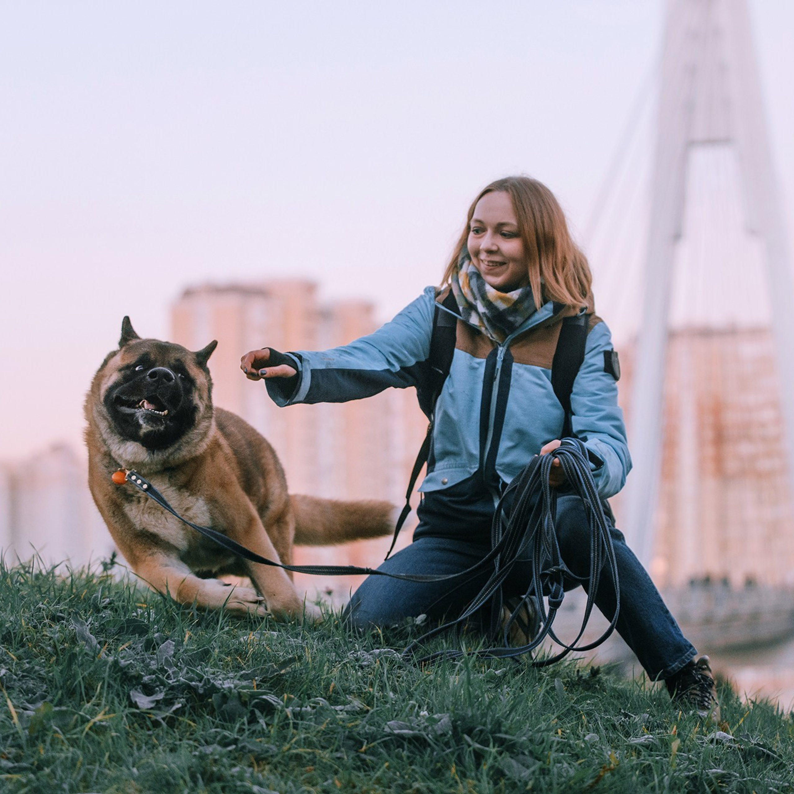 Человек и его друзья. Фотограф Анна Тюрина