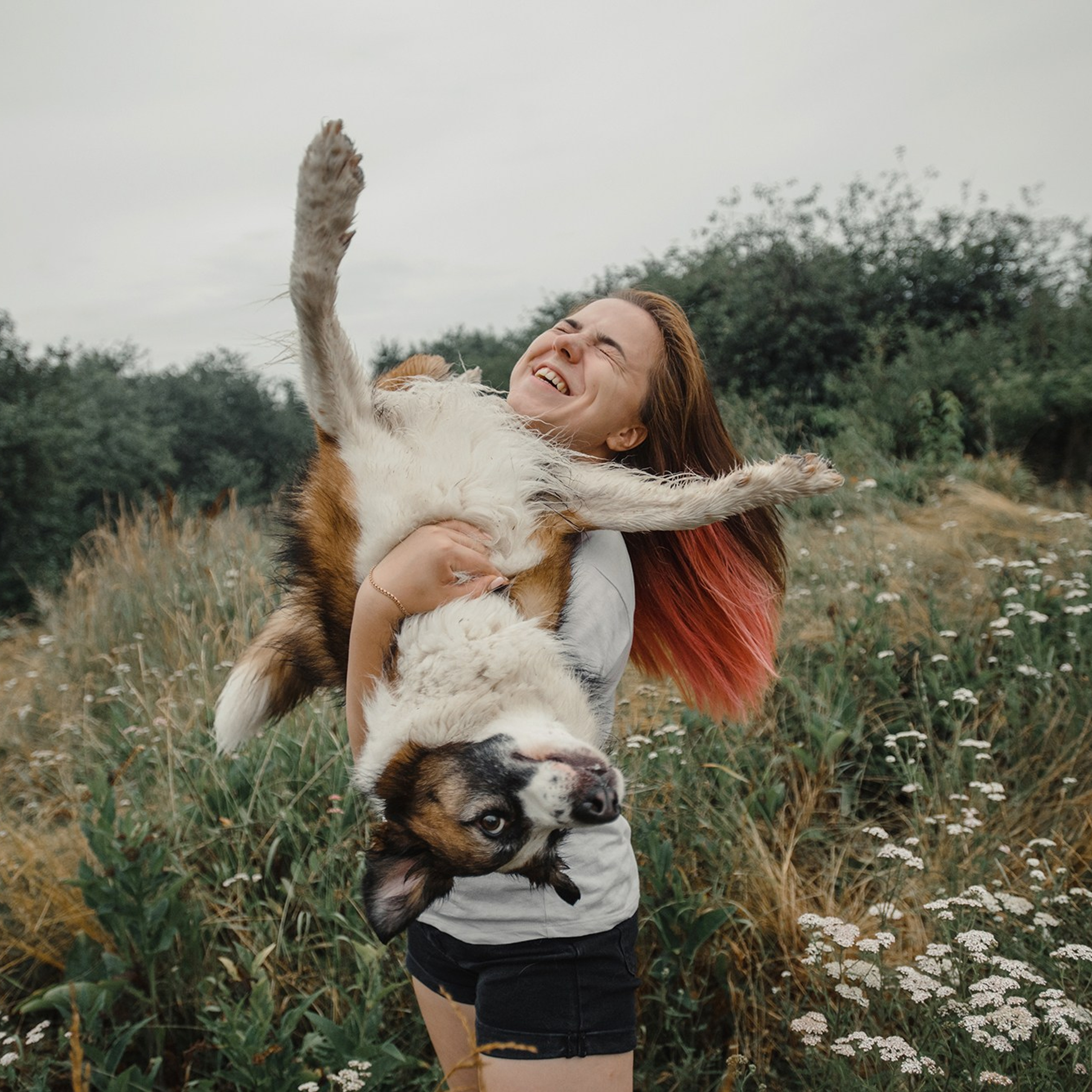 Человек и его друзья. Фотограф Анна Тюрина