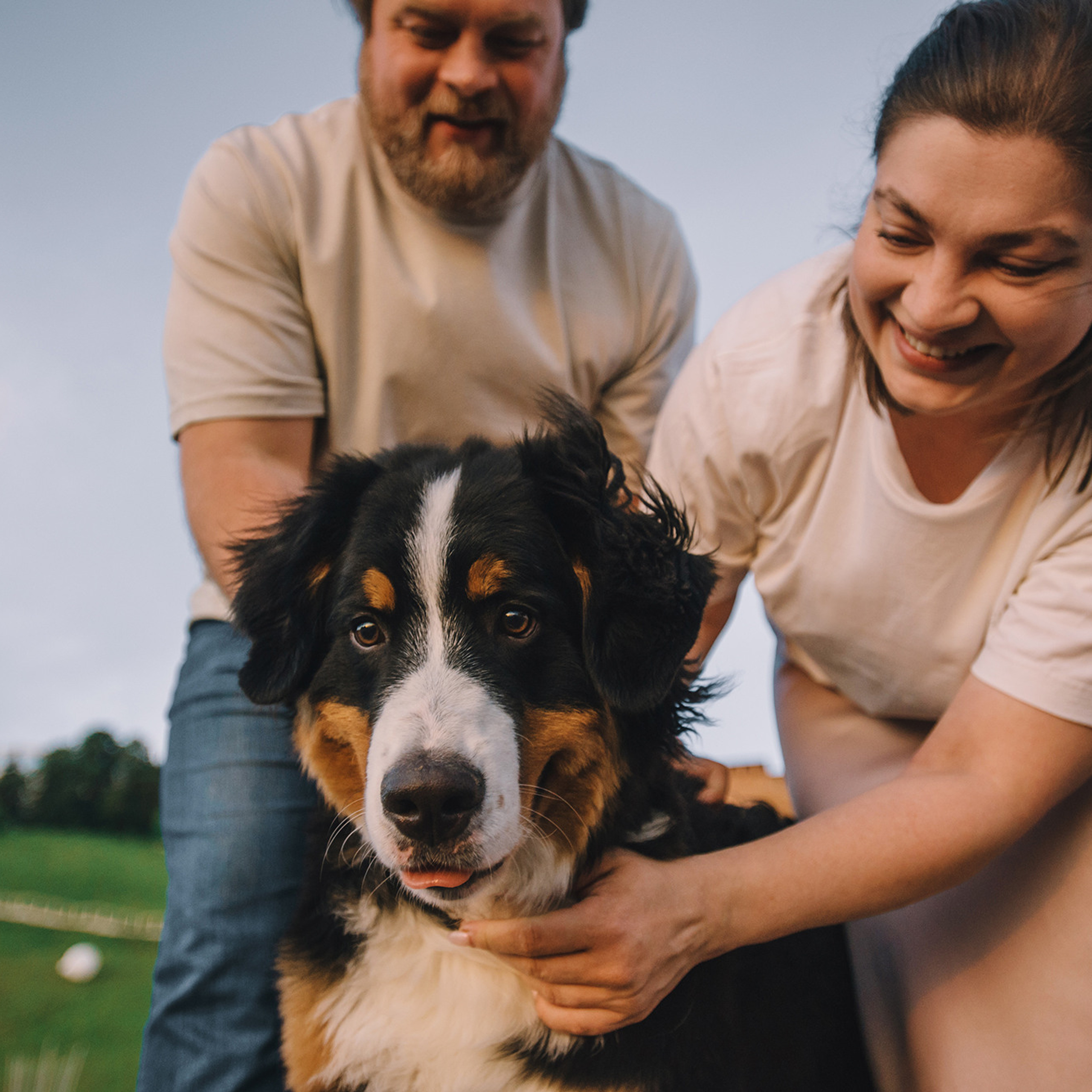 Оля и семья. Фотограф Анна Тюрина