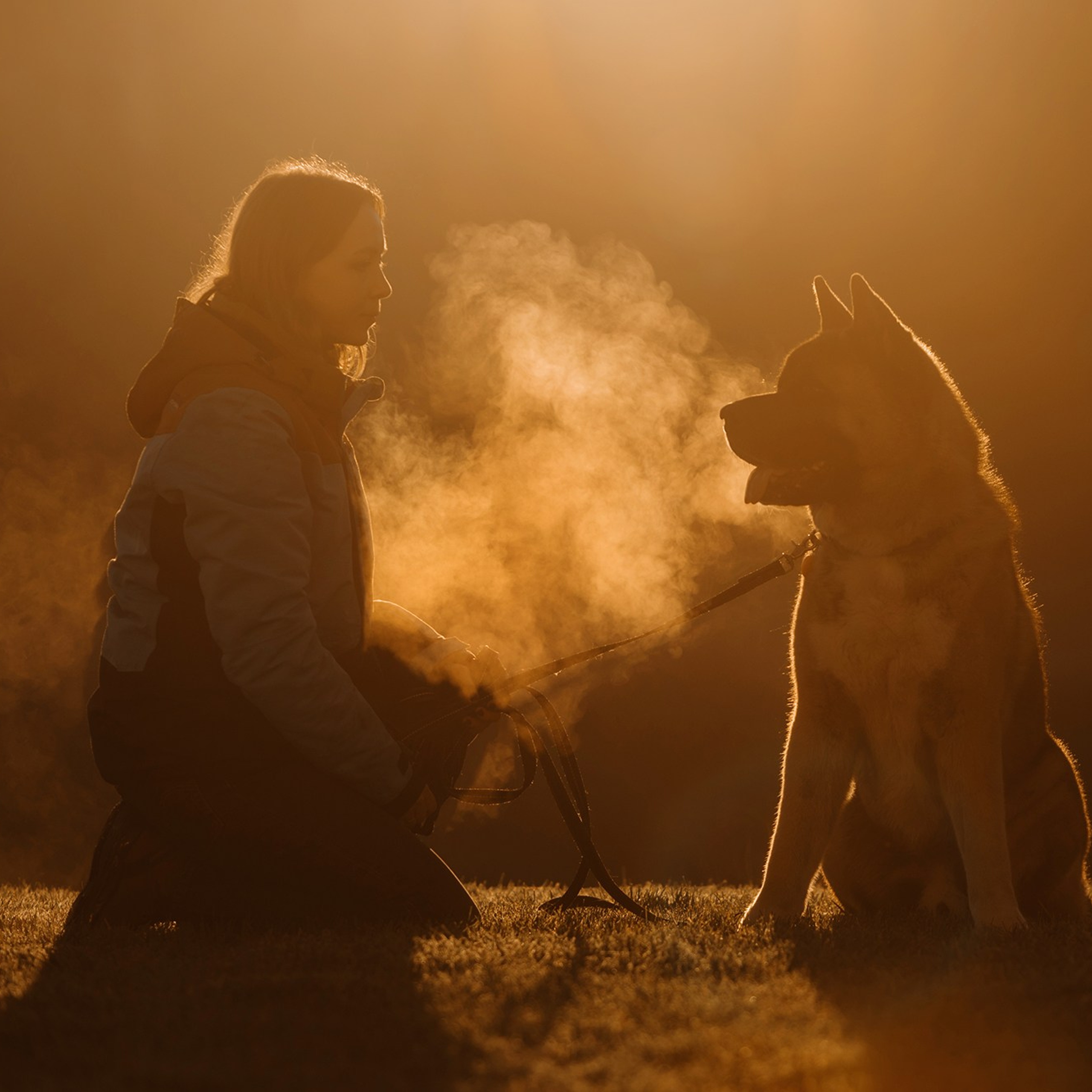 Человек и его друзья. Фотограф Анна Тюрина