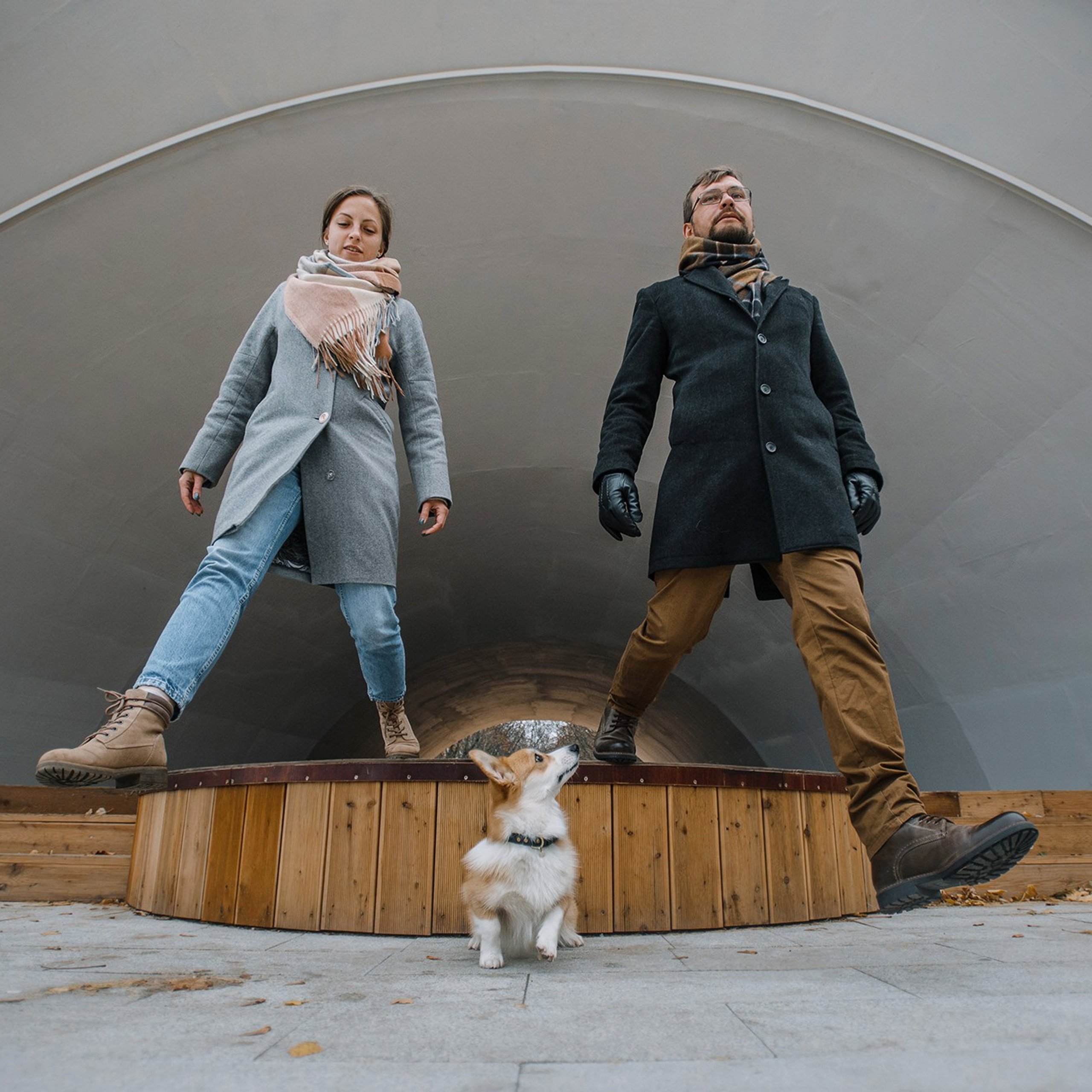 Человек и его друзья. Фотограф Анна Тюрина