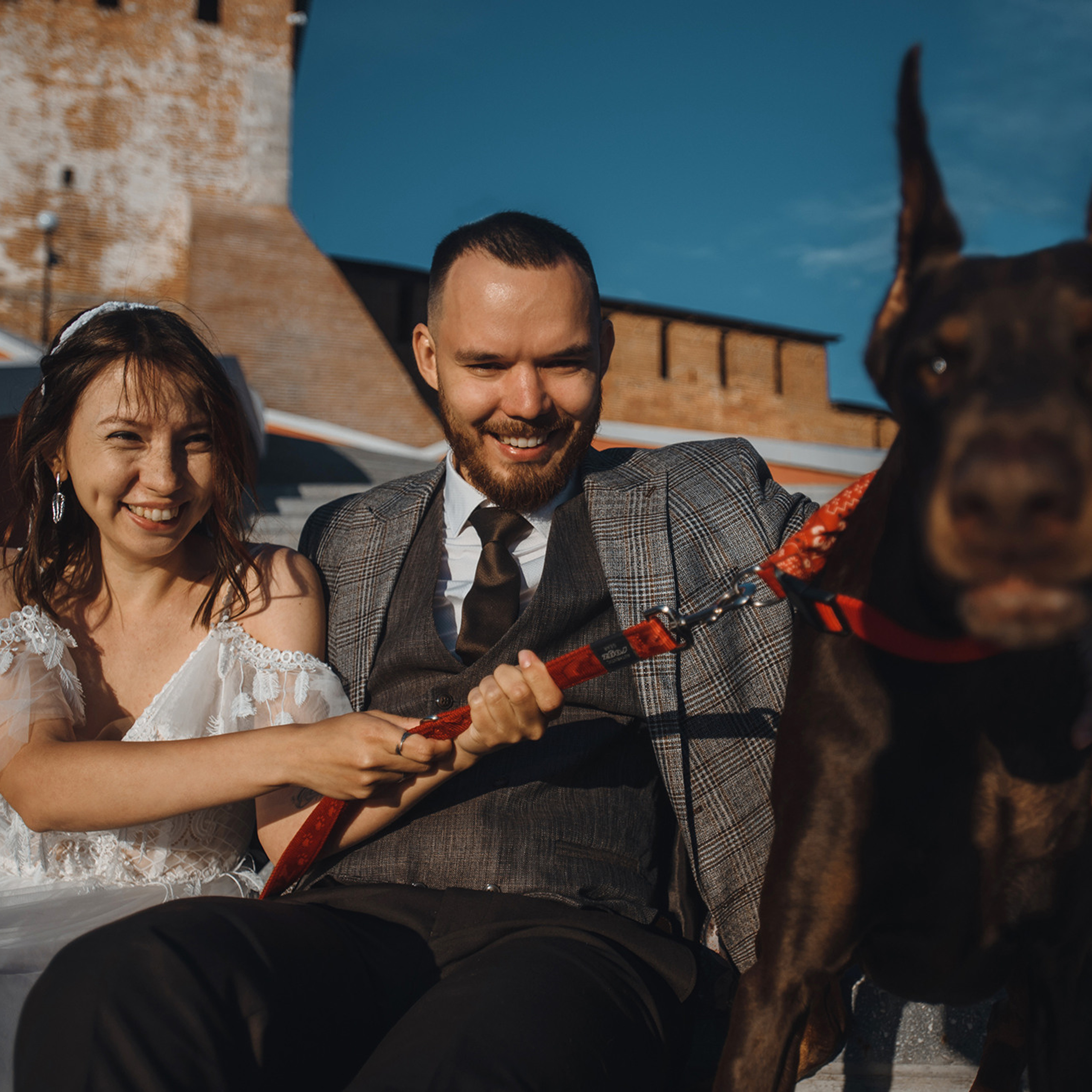 Алина, Линар и Детта в Нижнем Новгороде. Фотограф Анна Тюрина