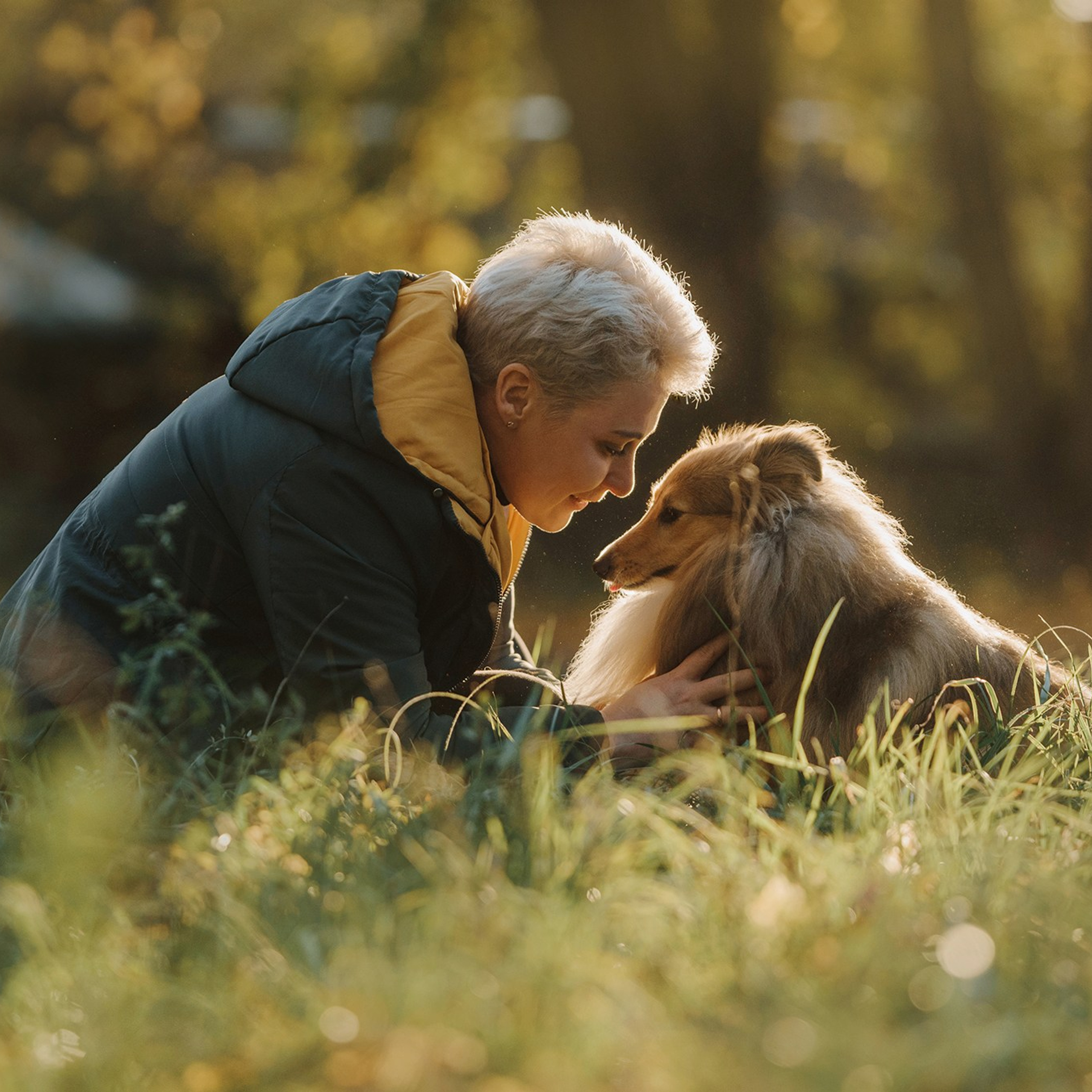 Человек и его друзья. Фотограф Анна Тюрина