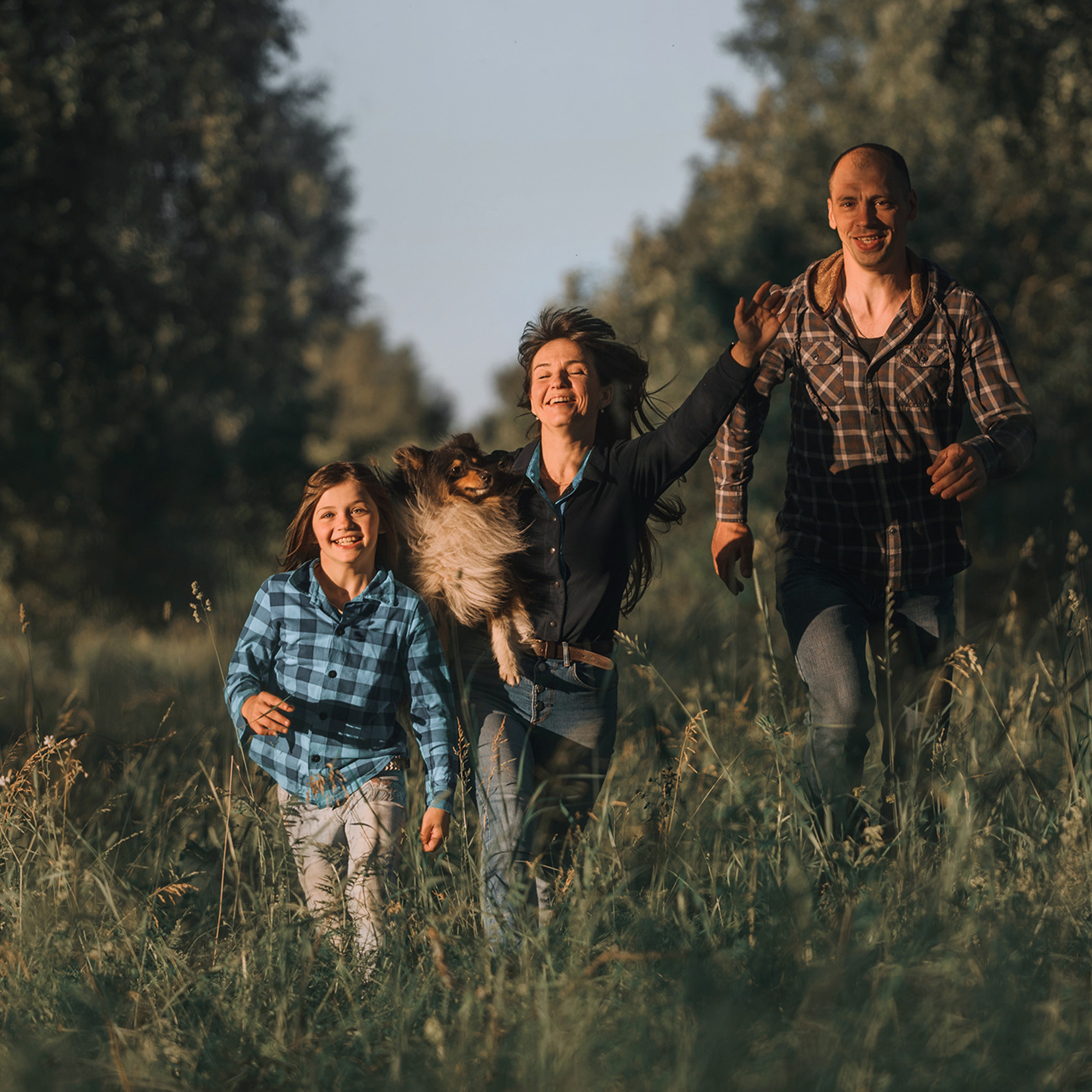 Евгения и семья. Фотограф Анна Тюрина