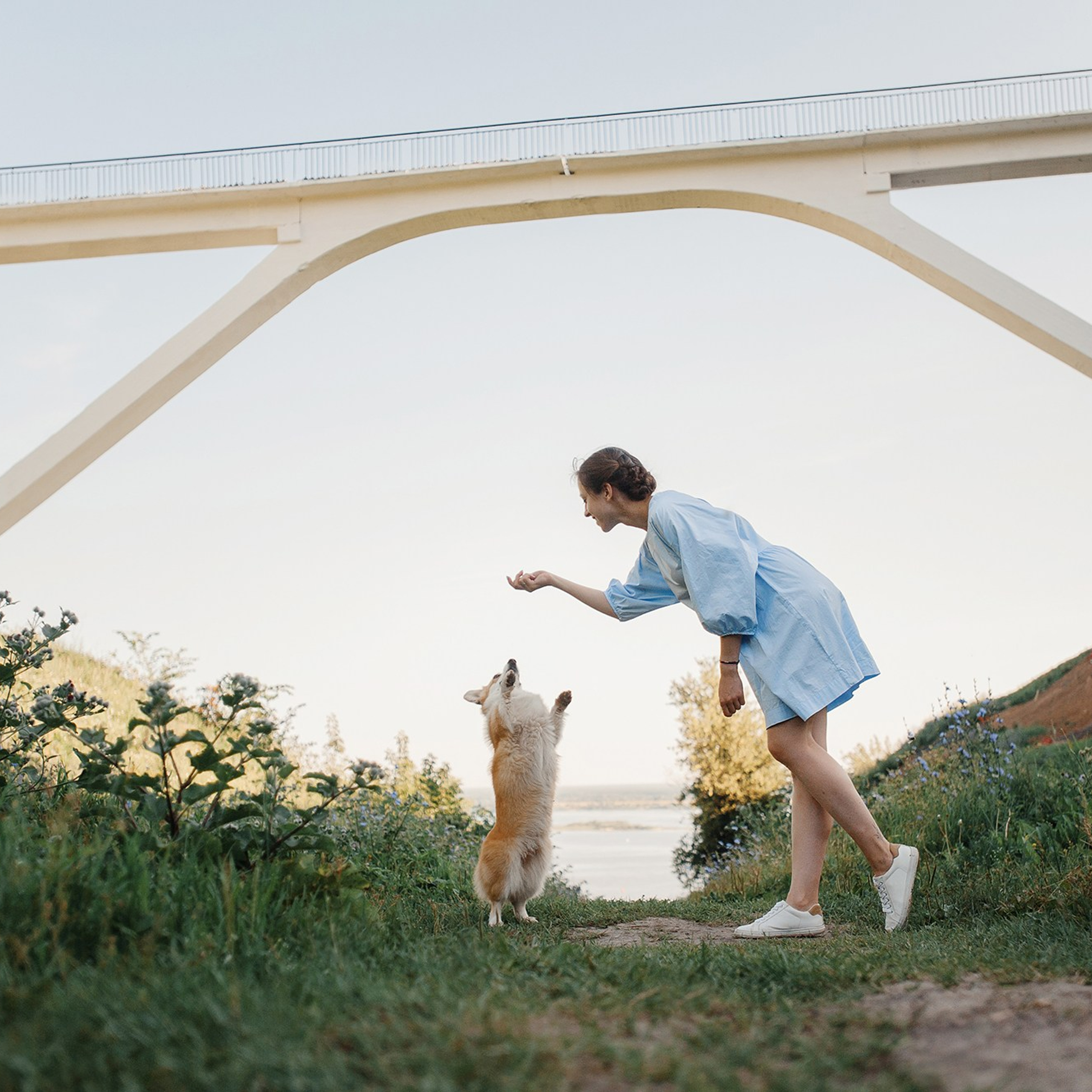 Человек и его друзья. Фотограф Анна Тюрина