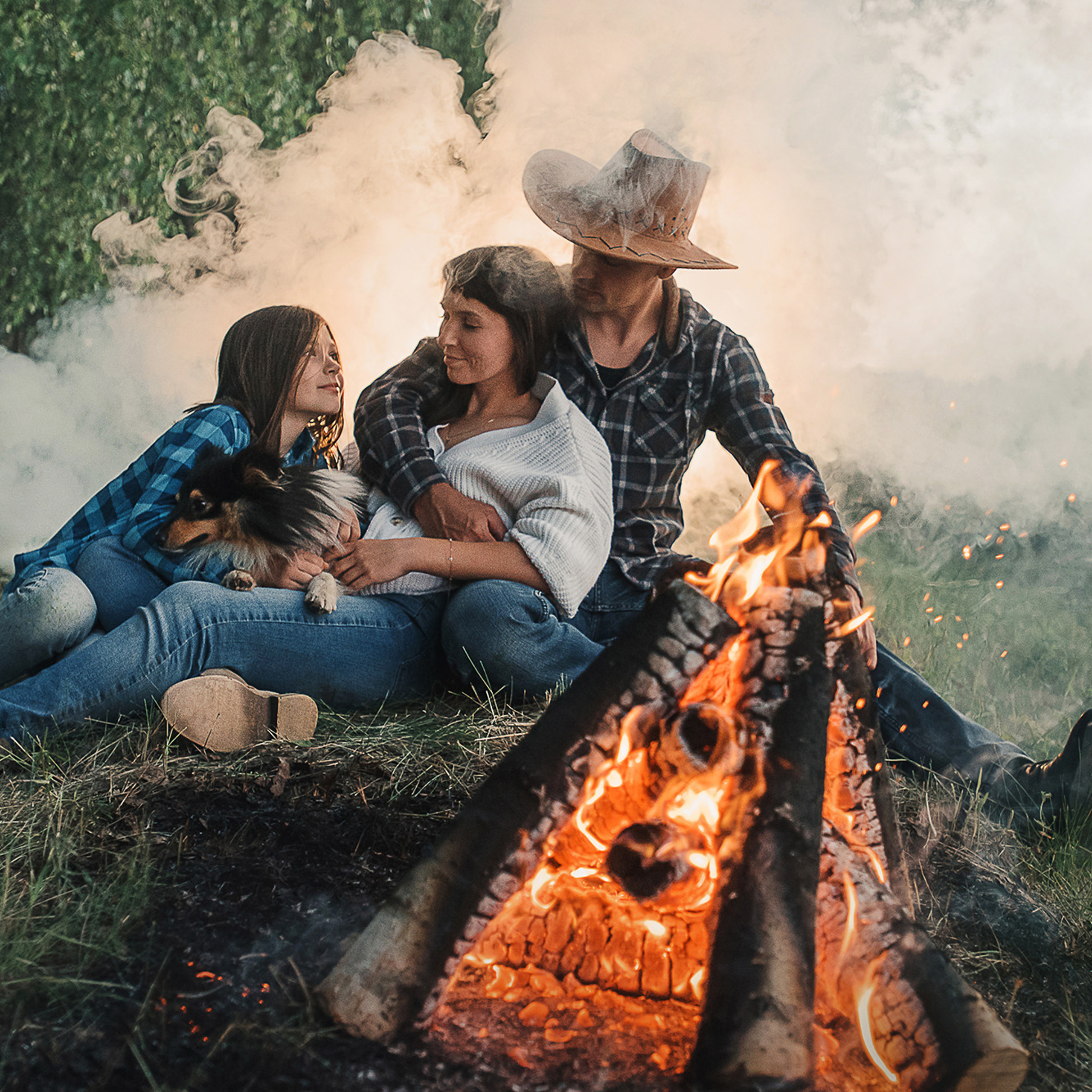 Евгения и семья. Фотограф Анна Тюрина