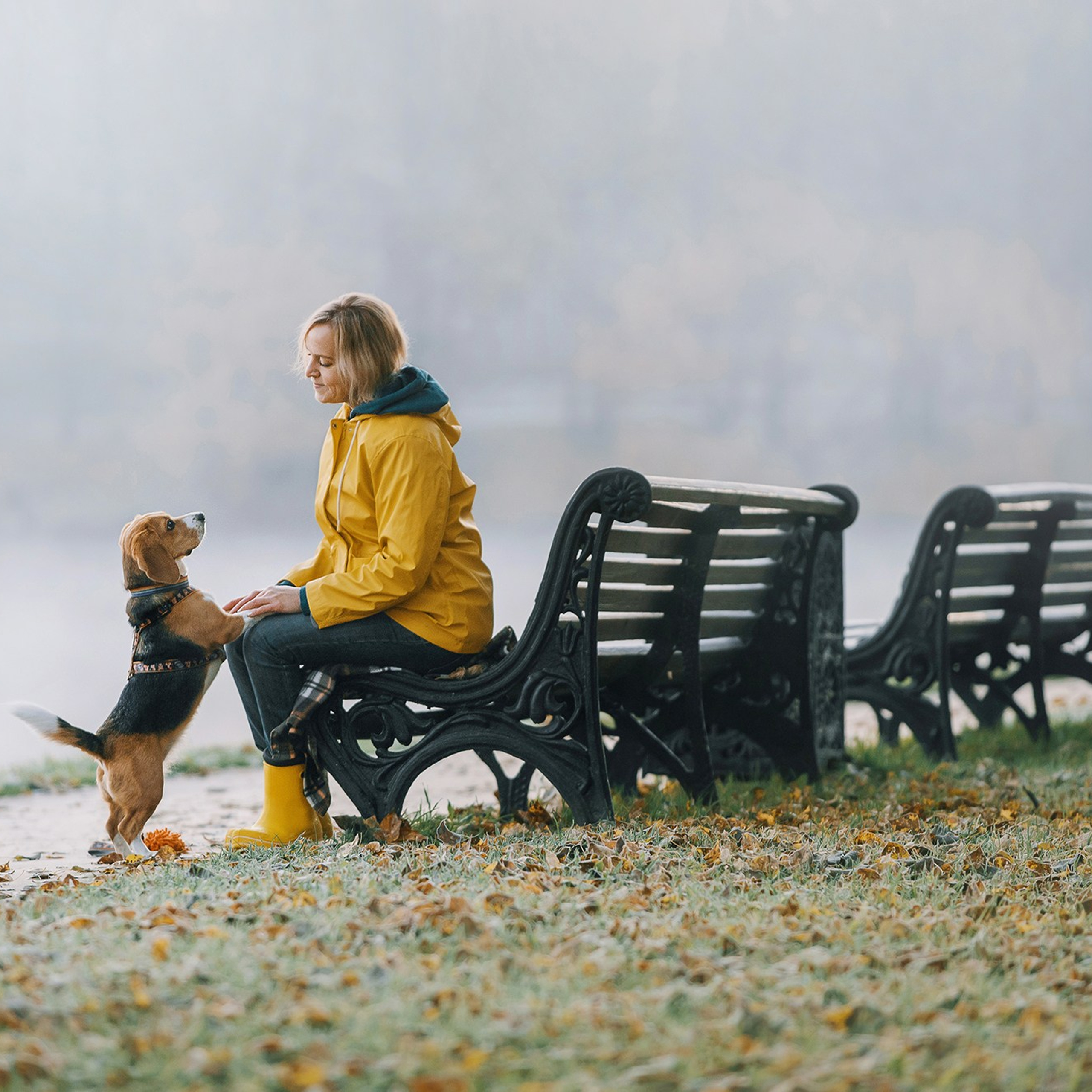 Человек и его друзья. Фотограф Анна Тюрина