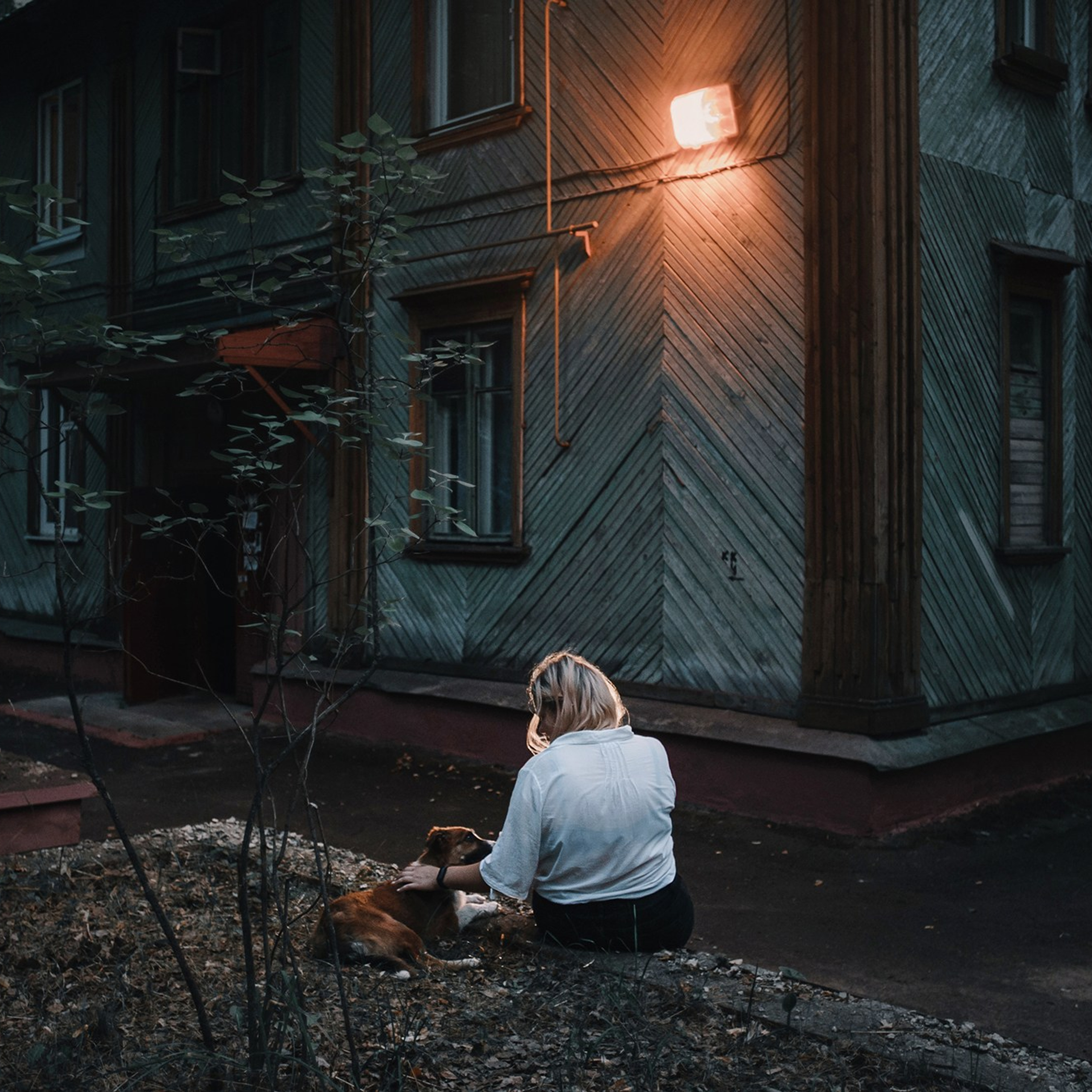 Человек и его друзья. Фотограф Анна Тюрина