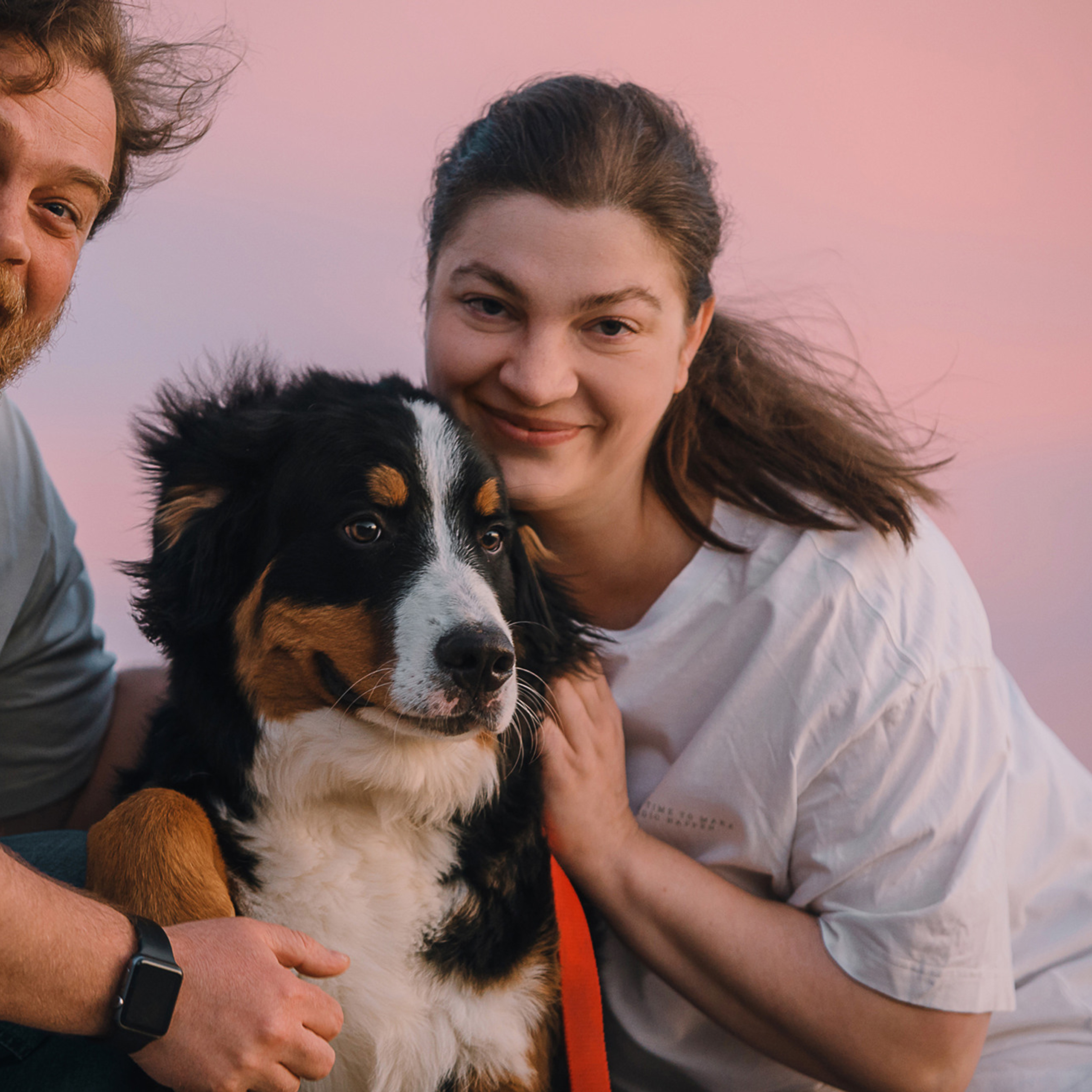 Оля и семья. Фотограф Анна Тюрина