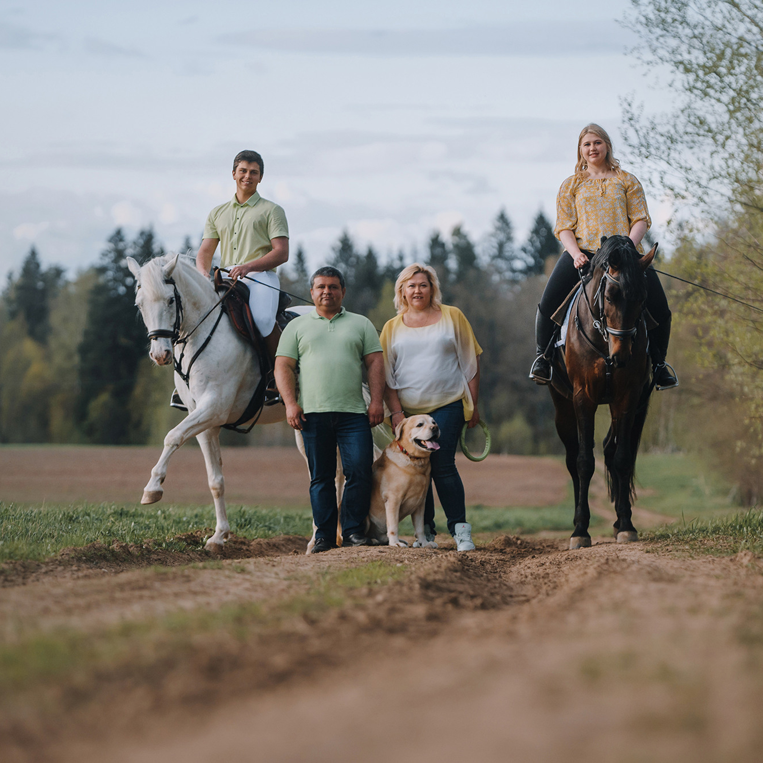Большая семья. Фотограф Анна Тюрина