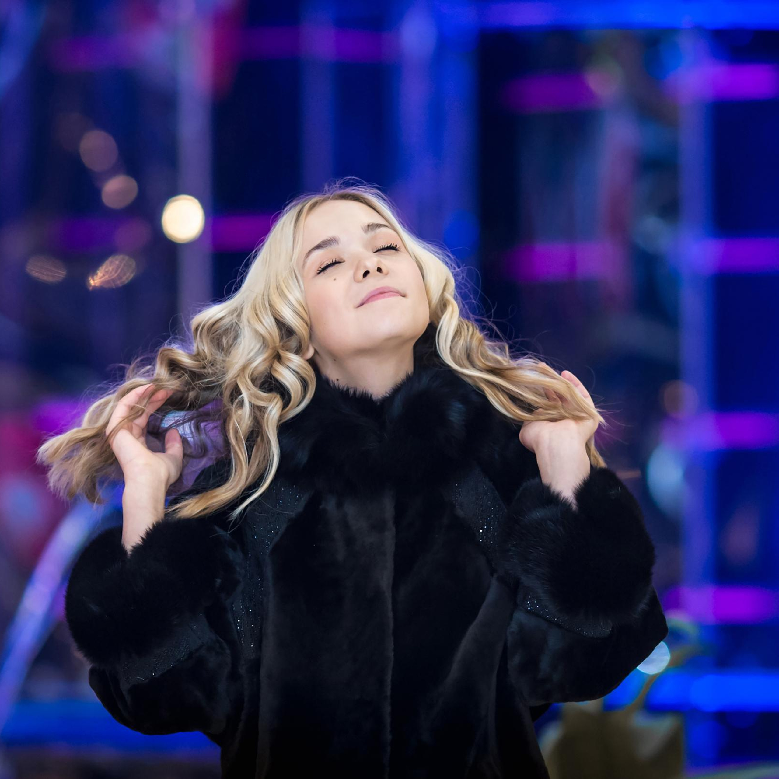 Огни ночной Москвы. Семейный и детский фотограф в Москве Елизавета Шишова