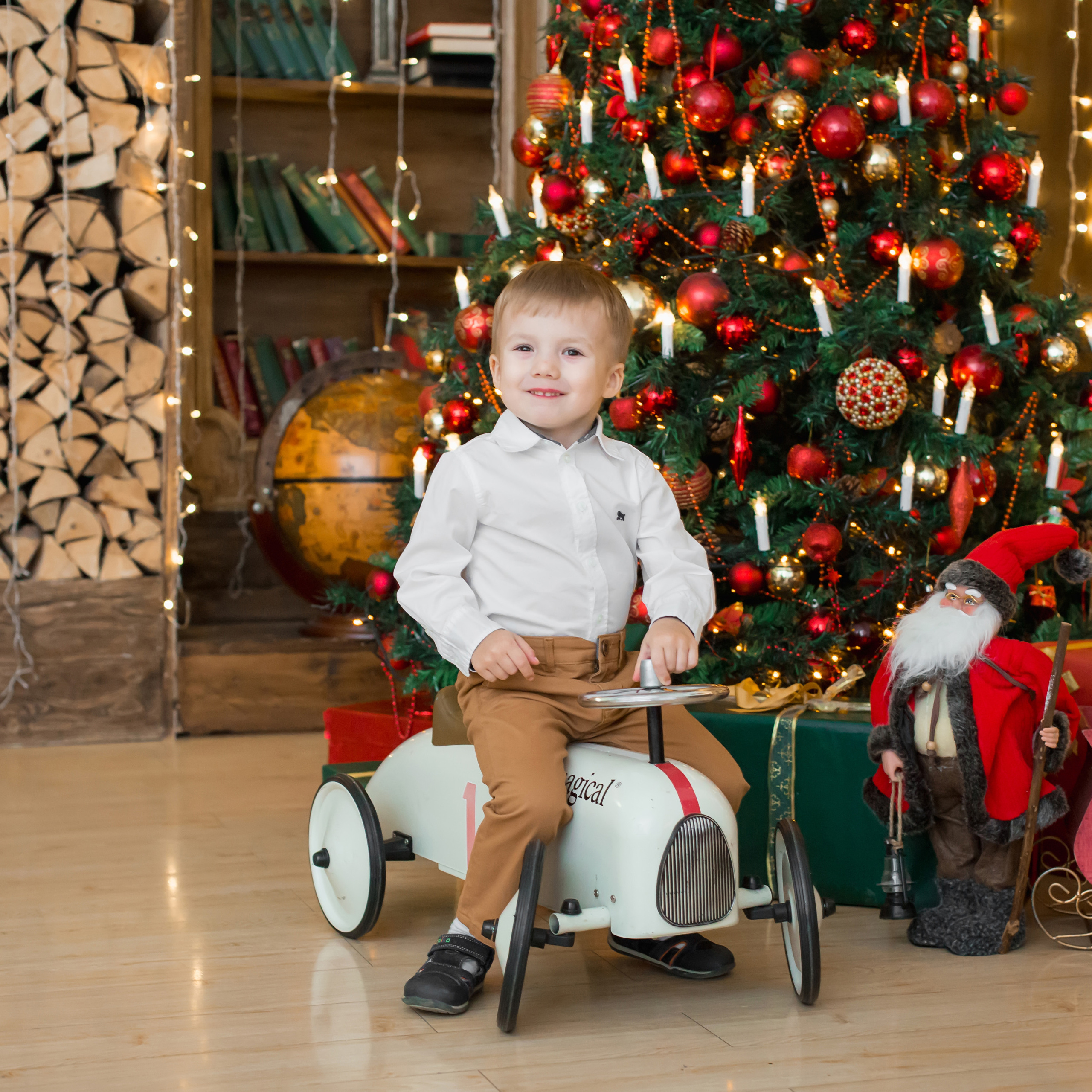 Новый год. Семейный и детский фотограф в Москве Елизавета Шишова