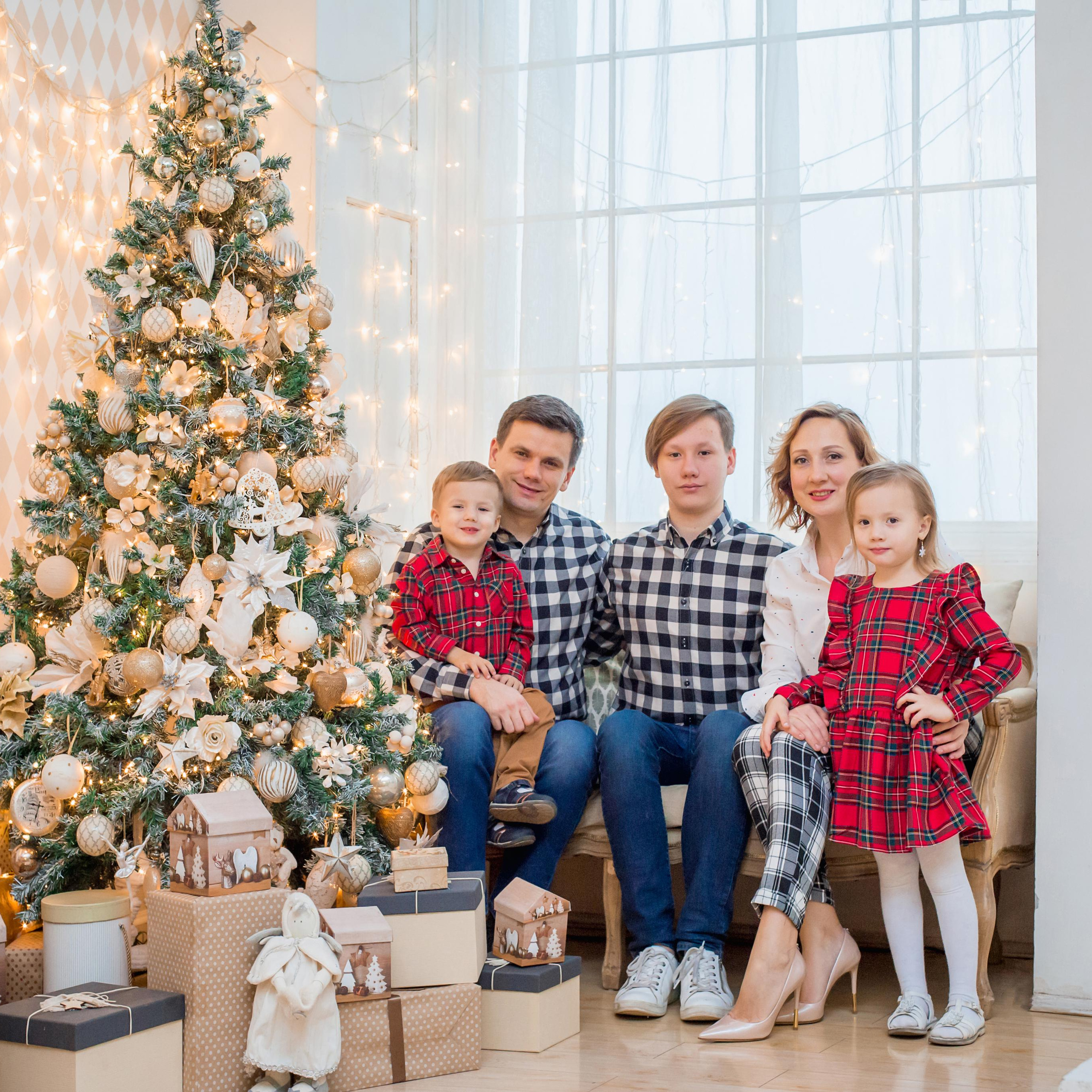 Новый год. Семейный и детский фотограф в Москве Елизавета Шишова