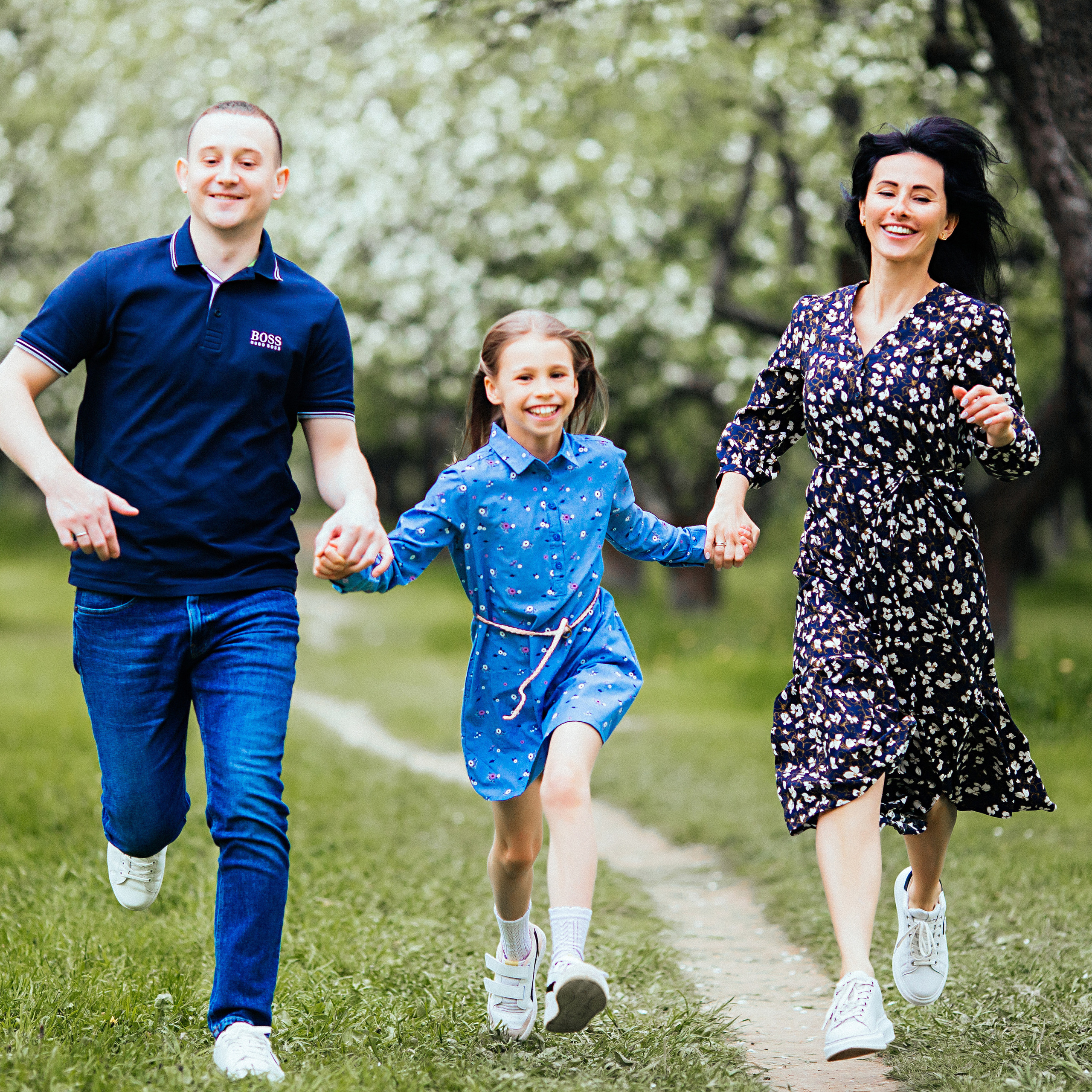 Аня, Лиза и Денис