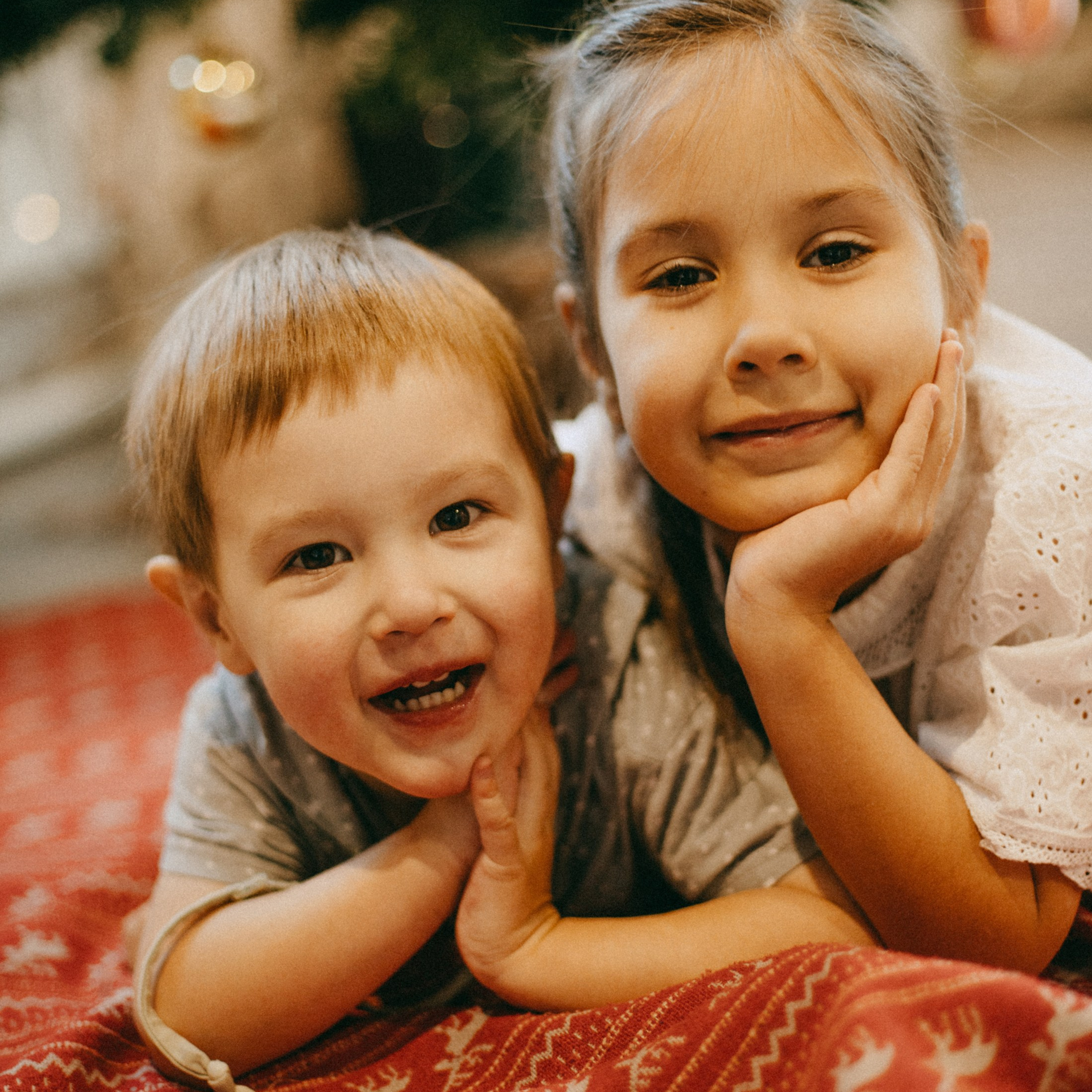 Новогодняя домашняя фотосессия