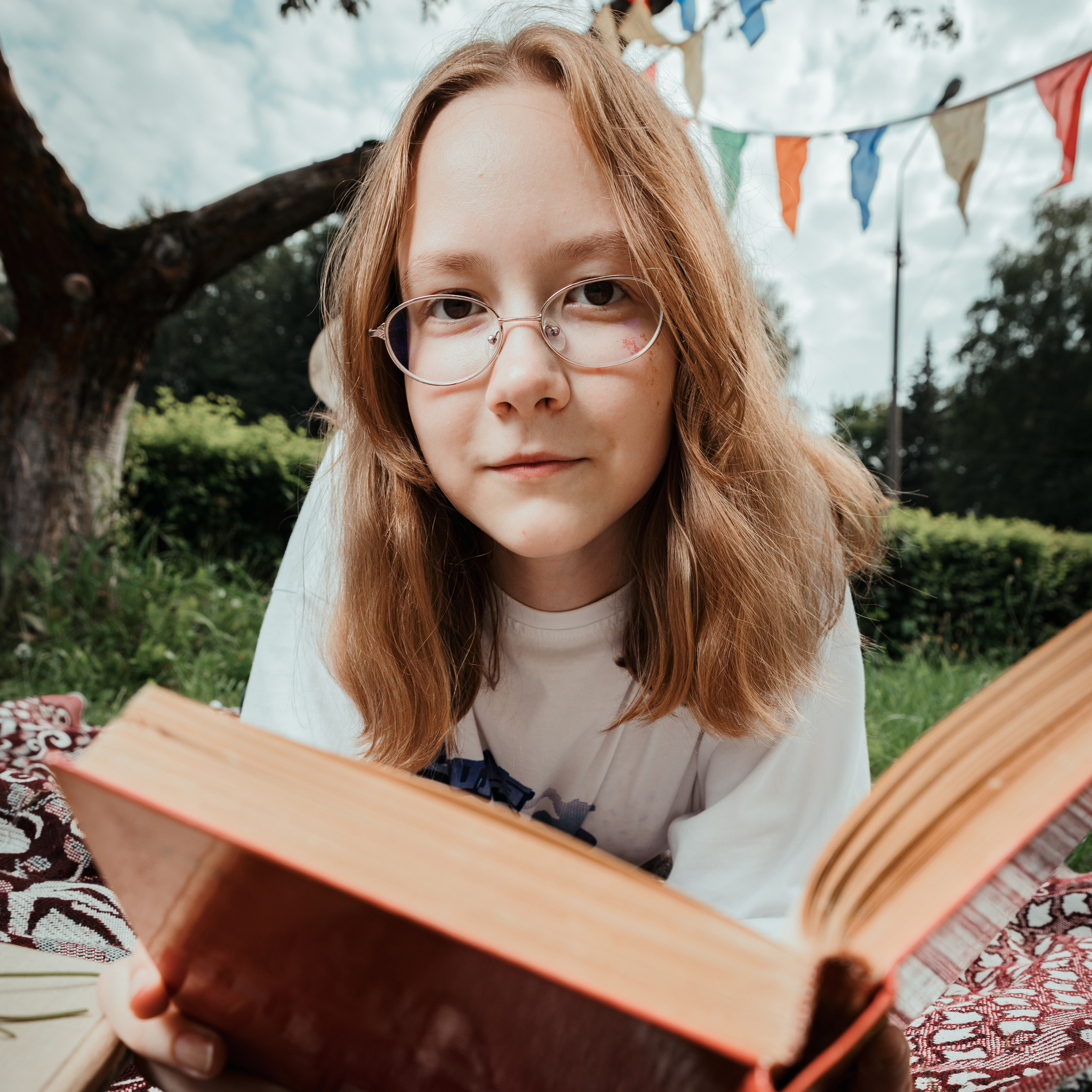 Дети в летнем лагере