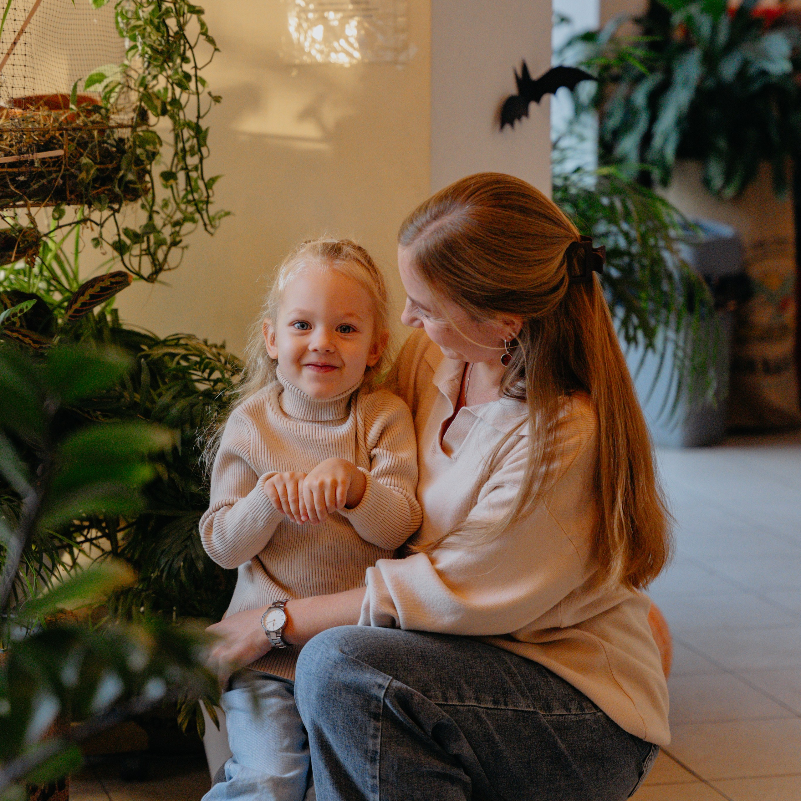 Мама и&nbsp;доча. Лайф съемка.