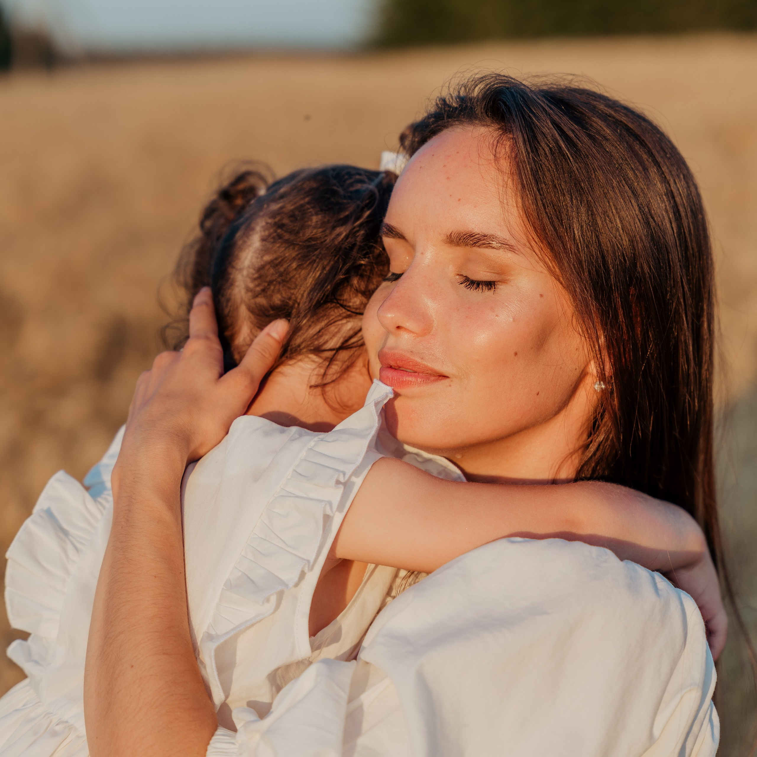 Солнце.Закат.Поле.