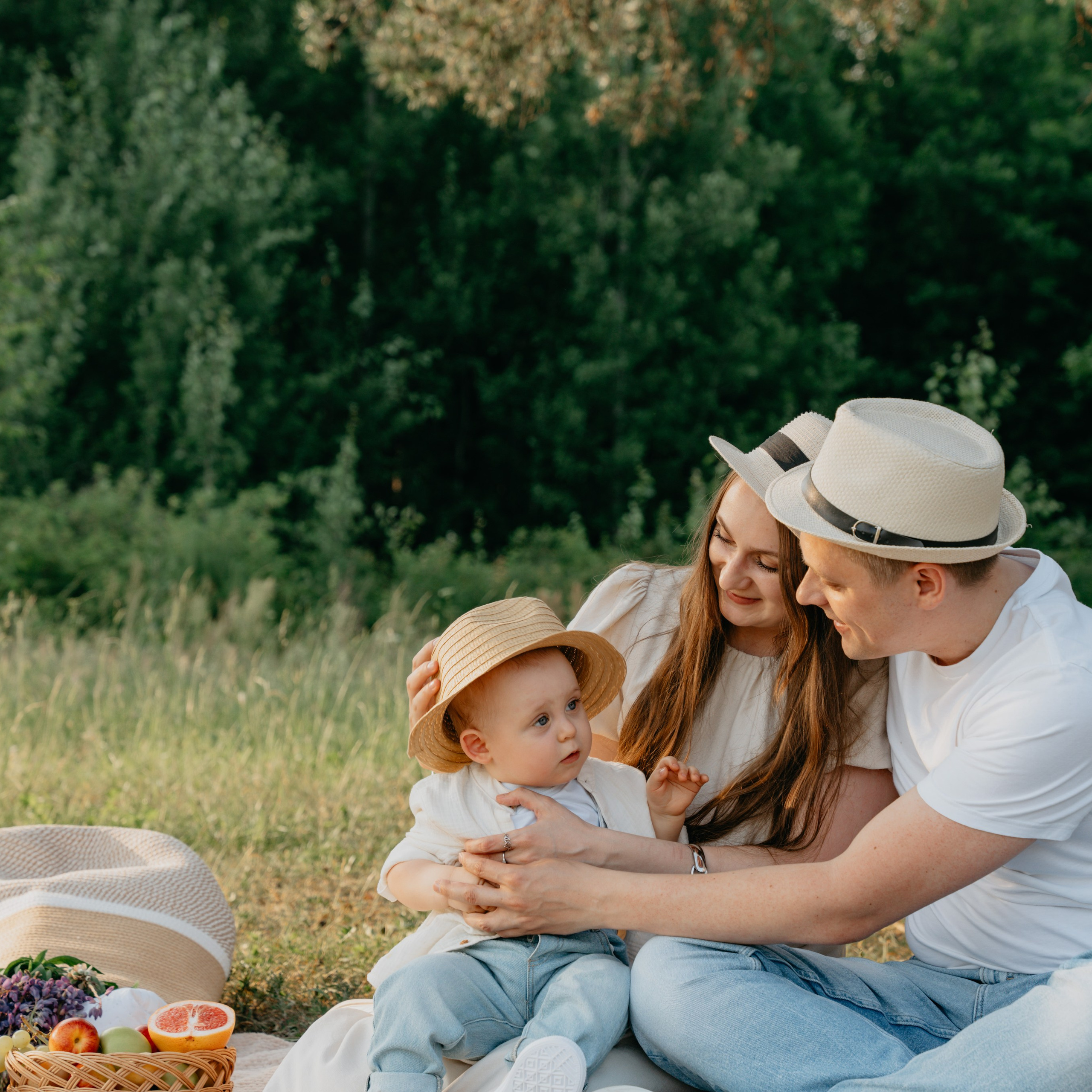 Денису 1 годик. Заречный парк