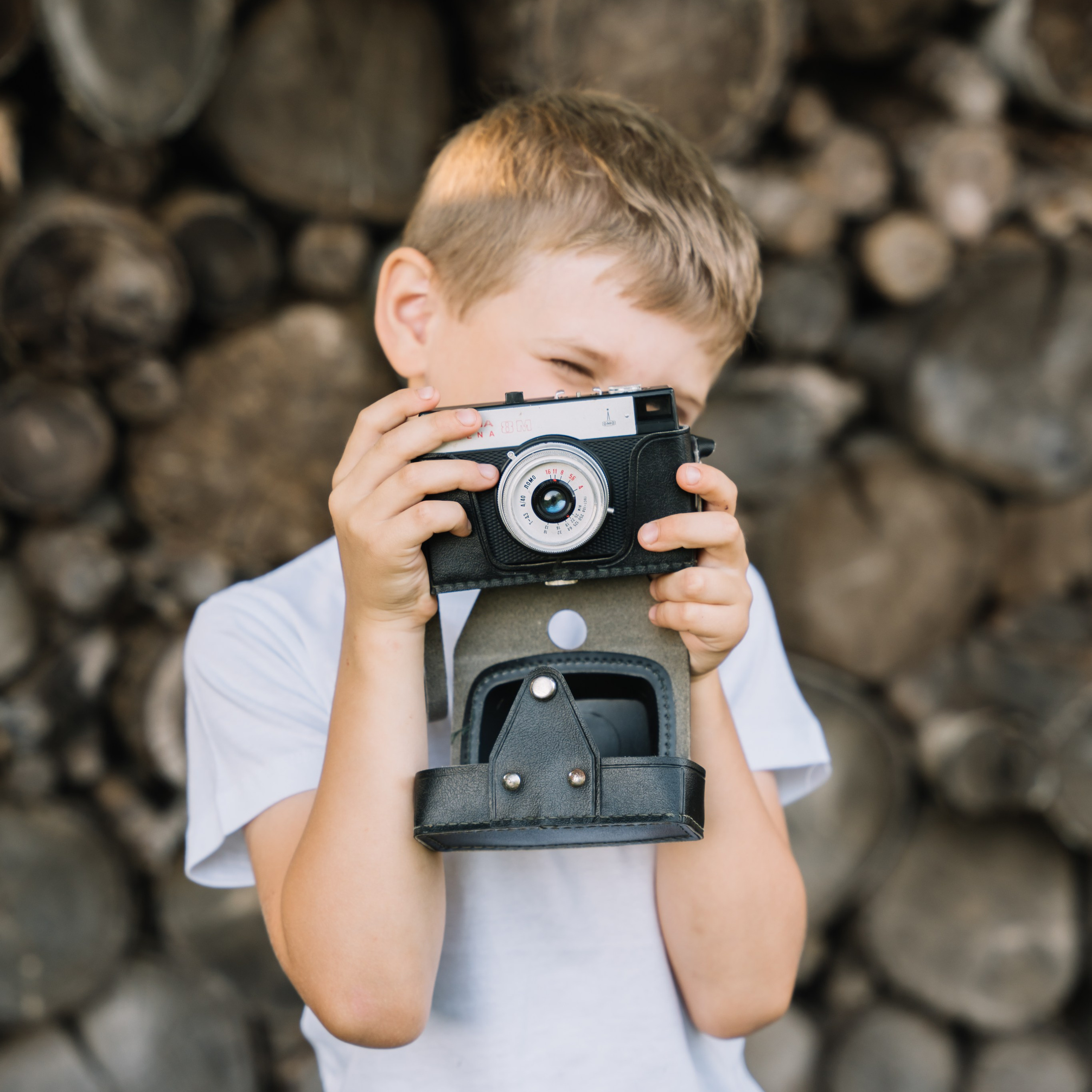 На даче по семейному