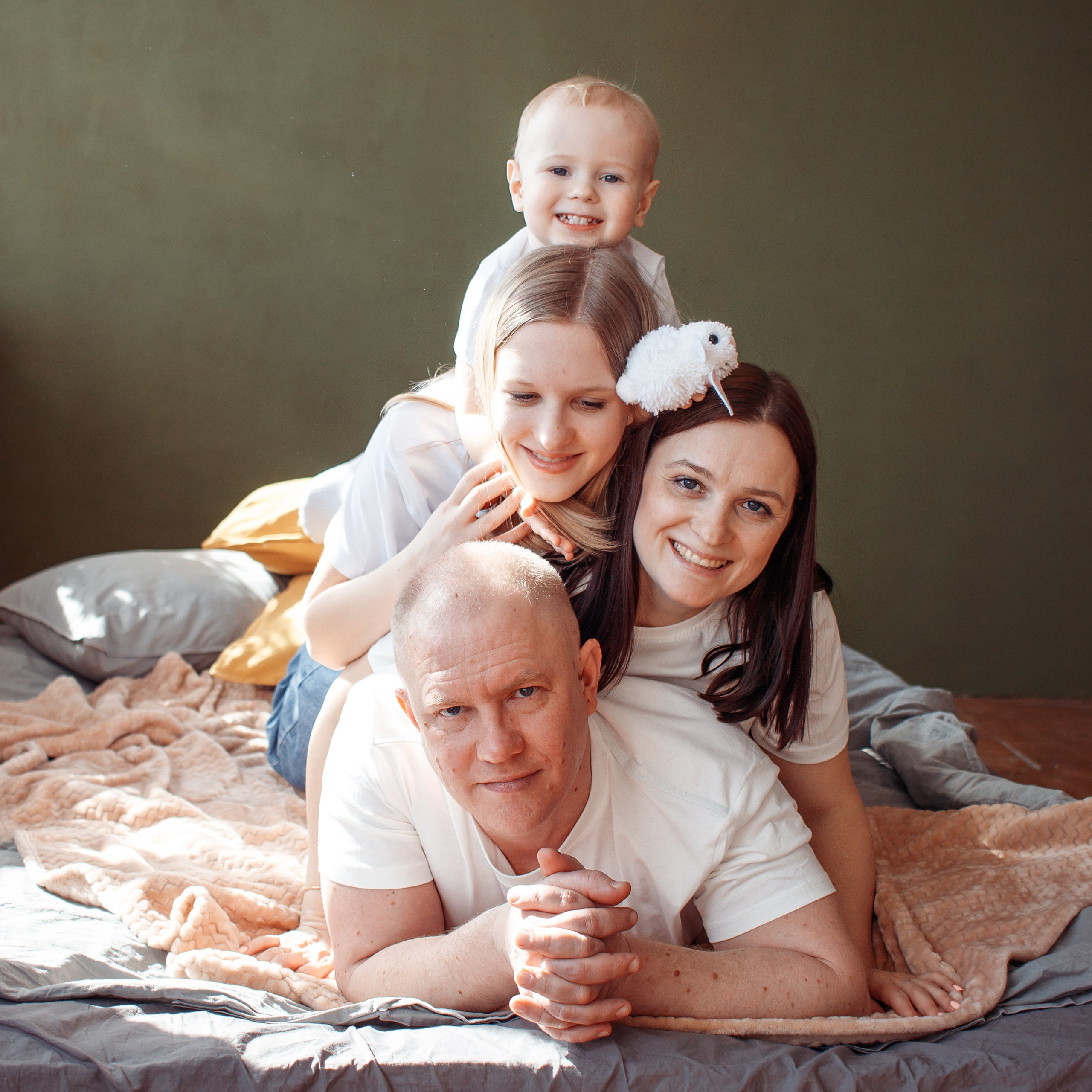 Семейные зарисовки на день рождения 2 года