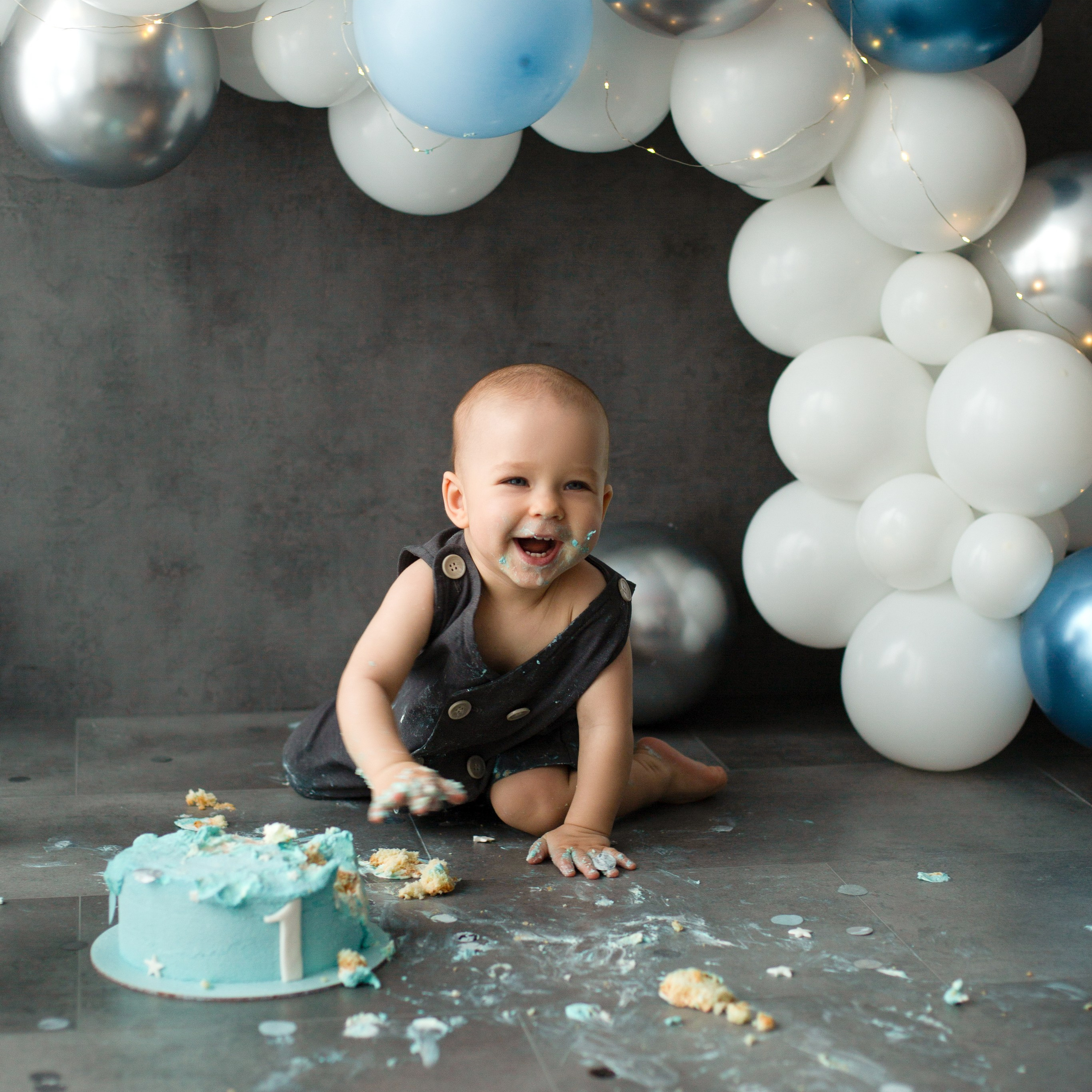 Smash cake. Детский и Newborn фотограф в Ярославле Старостина Анна