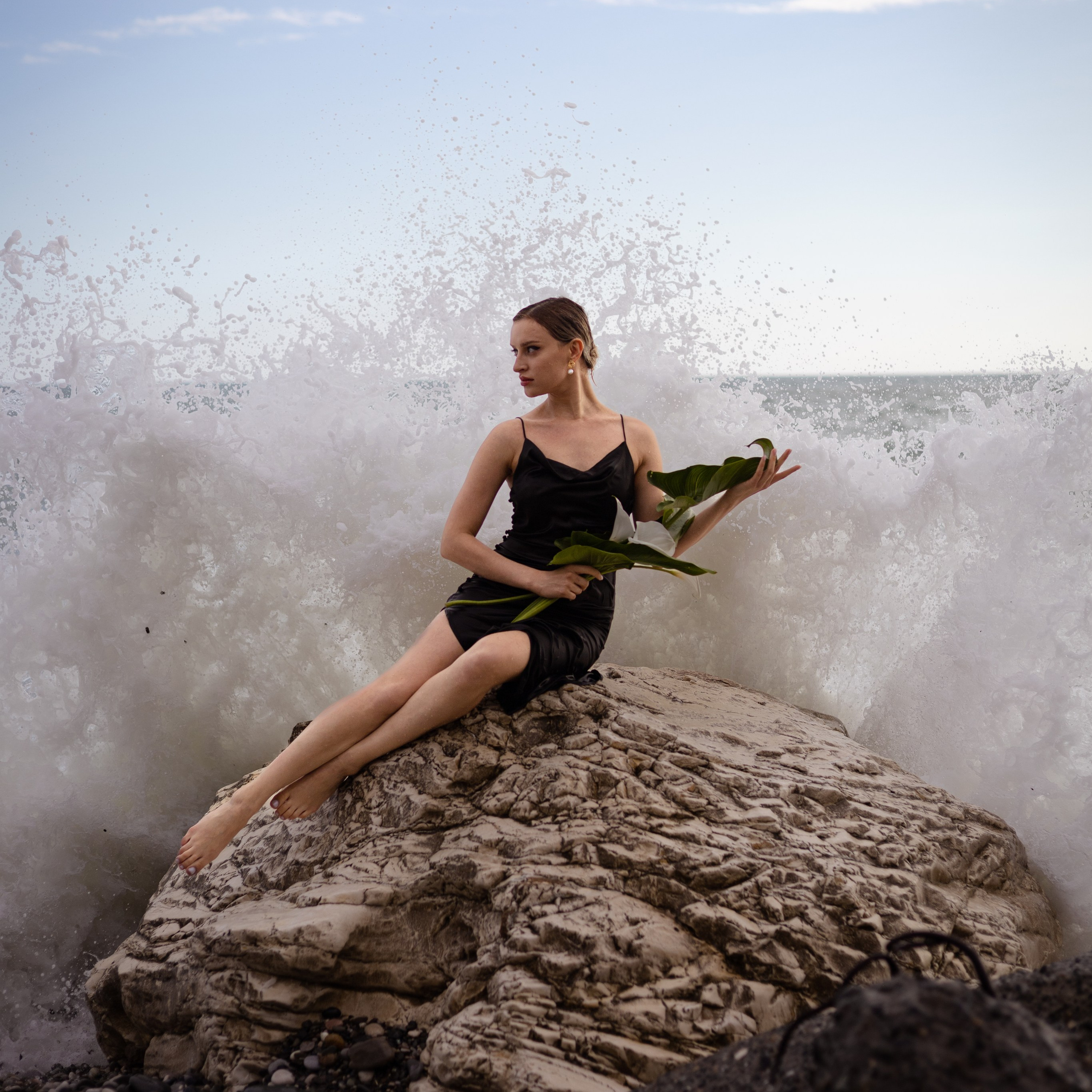 Съемка на скалах