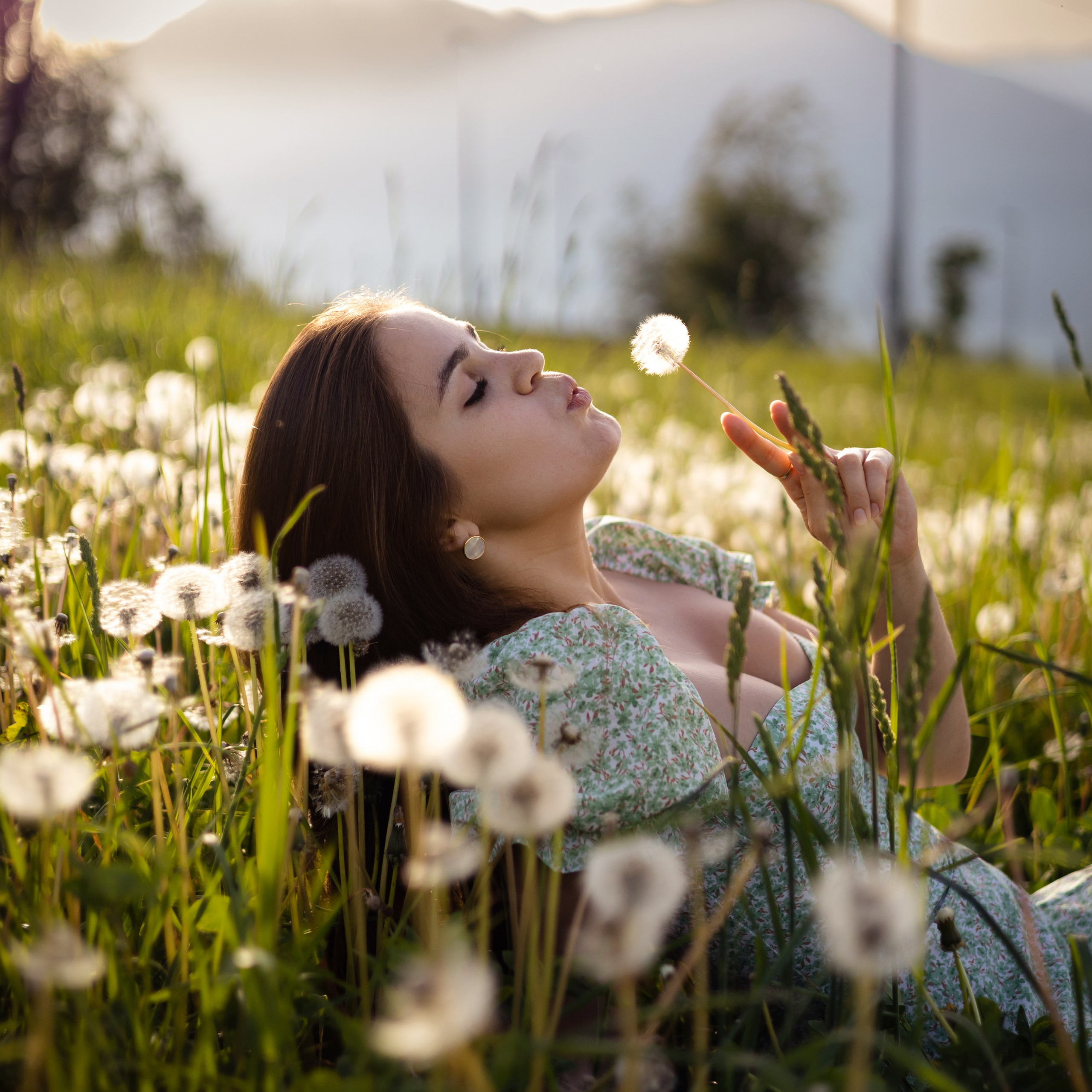 Съемка на горах