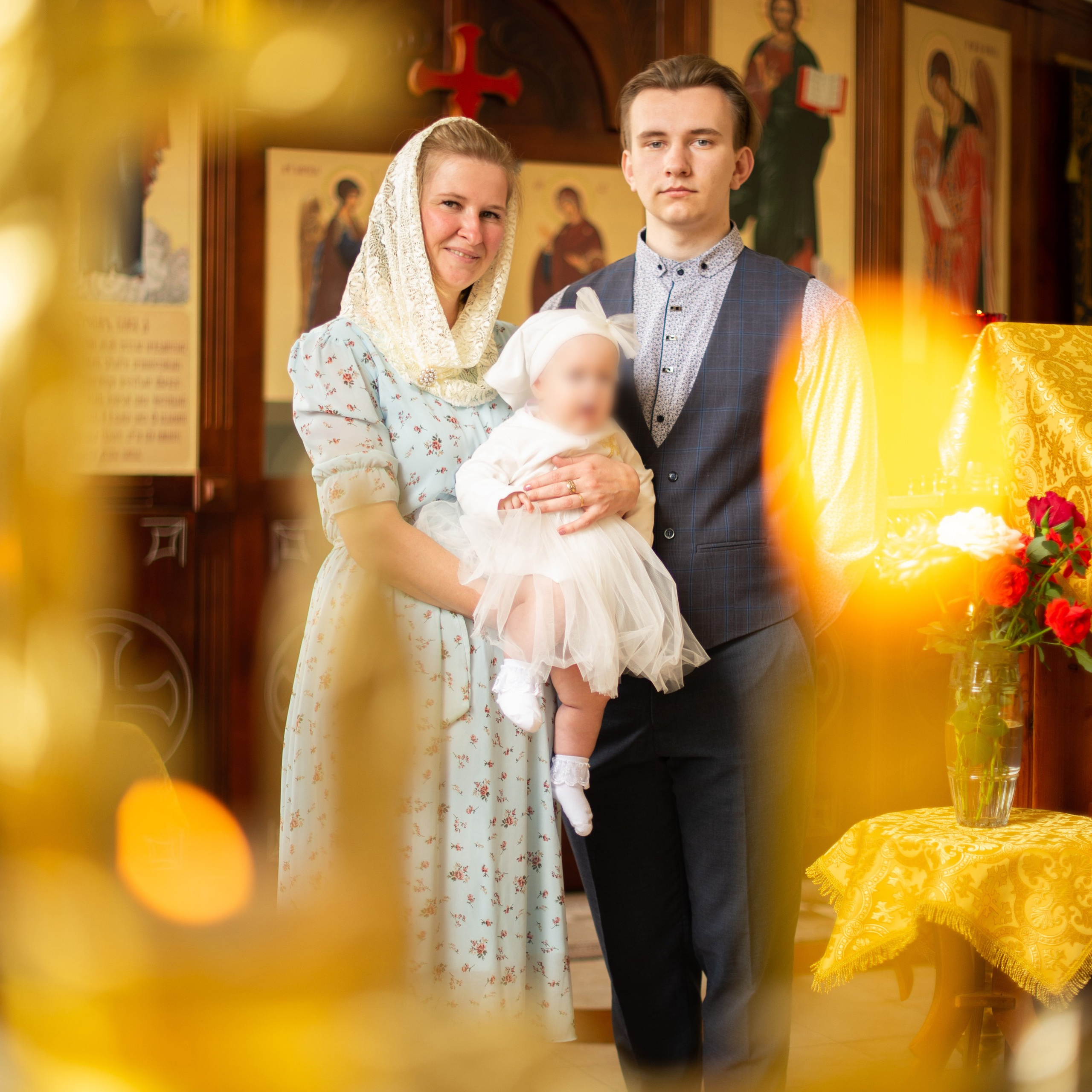 Таинство крещения Катюши